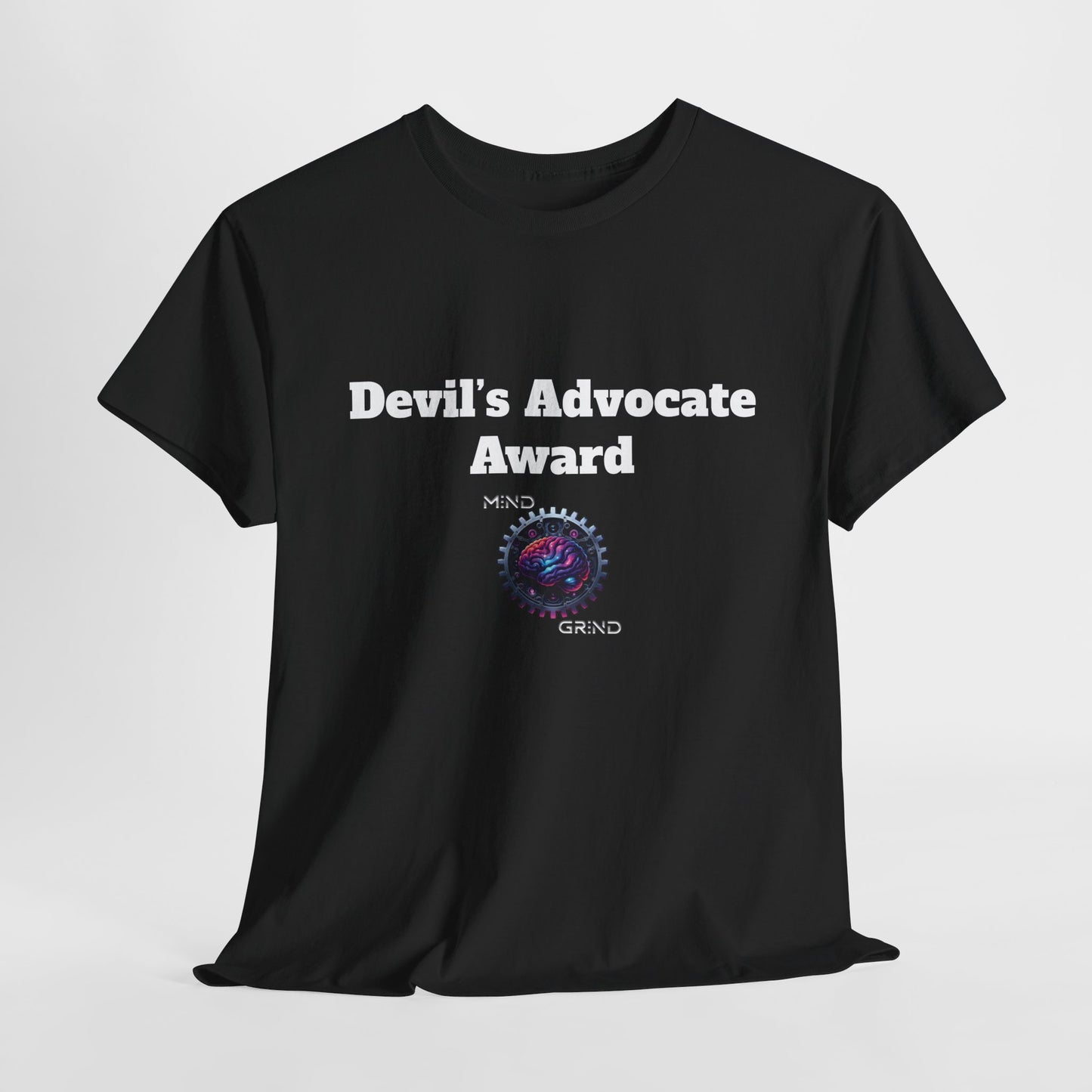 Devil's Advocate Award - Unisex Heavy Cotton Tee - Large Logo
