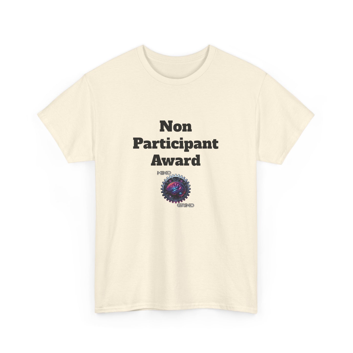 Non Participant Award - Unisex Heavy Cotton Tee - Large Logo