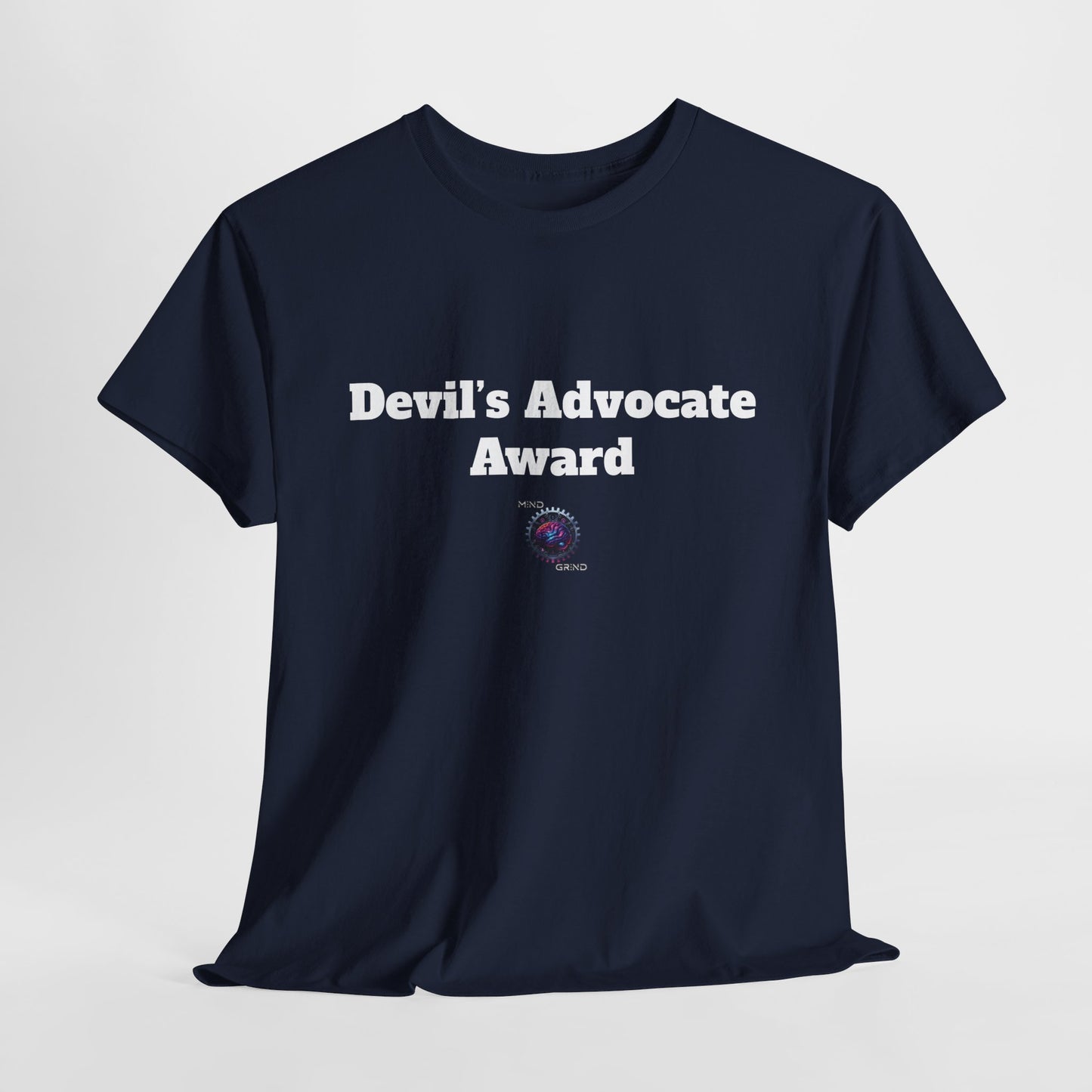 Devil's Advocate Award - Unisex Heavy Cotton Tee - Small Logo