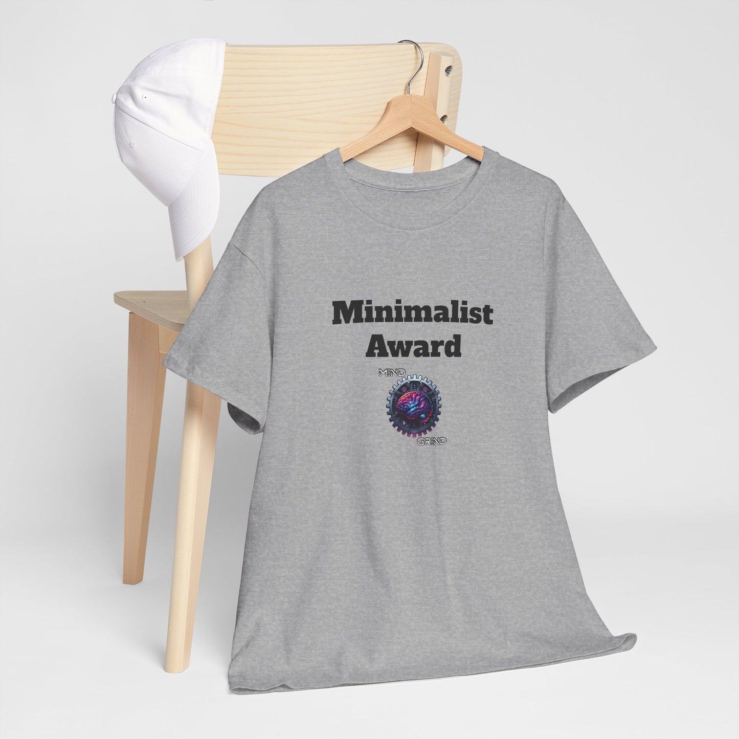 Minimalist Award - Unisex Heavy Cotton Tee - Large Logo