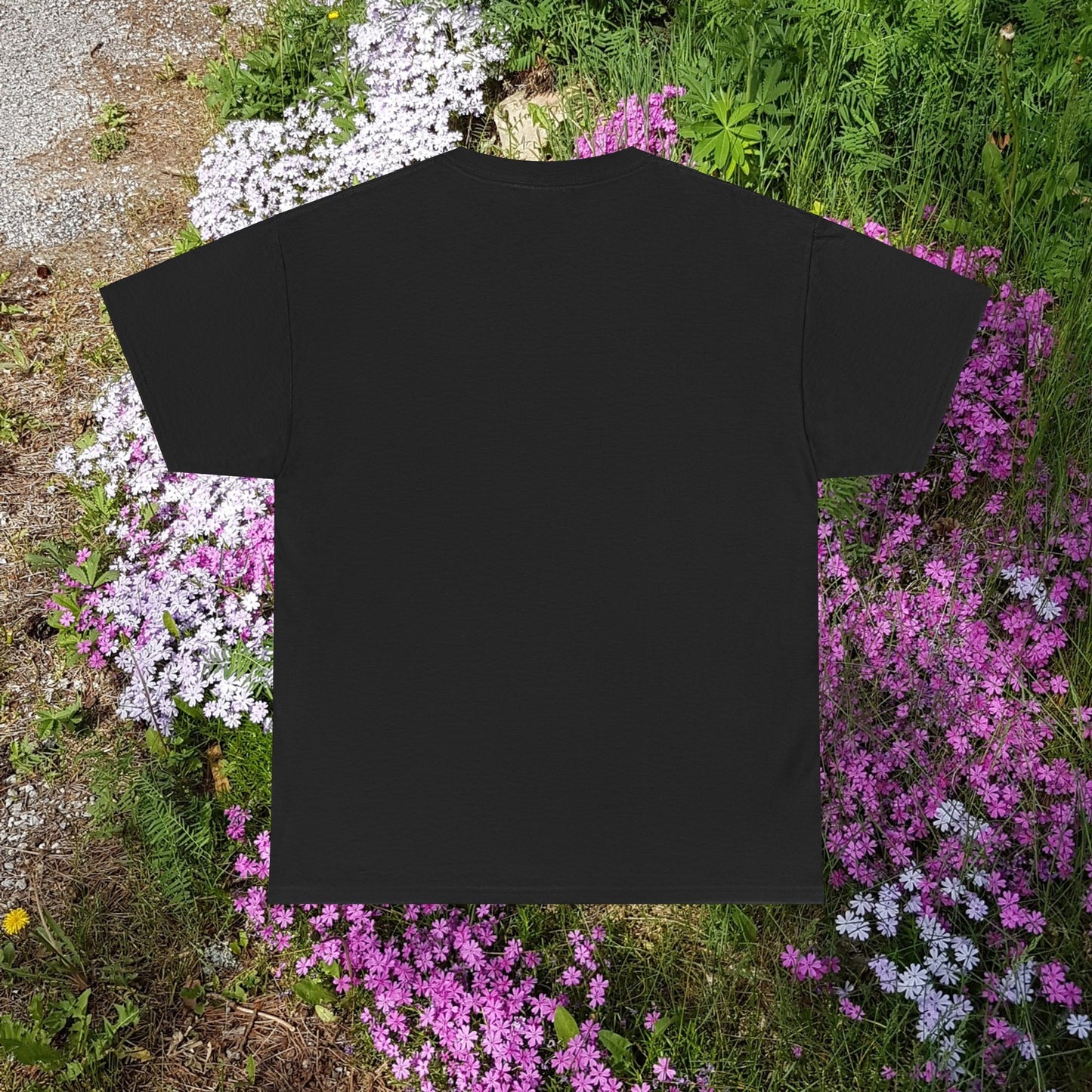 Horror Castle Black and White - Unisex Heavy Cotton Tee