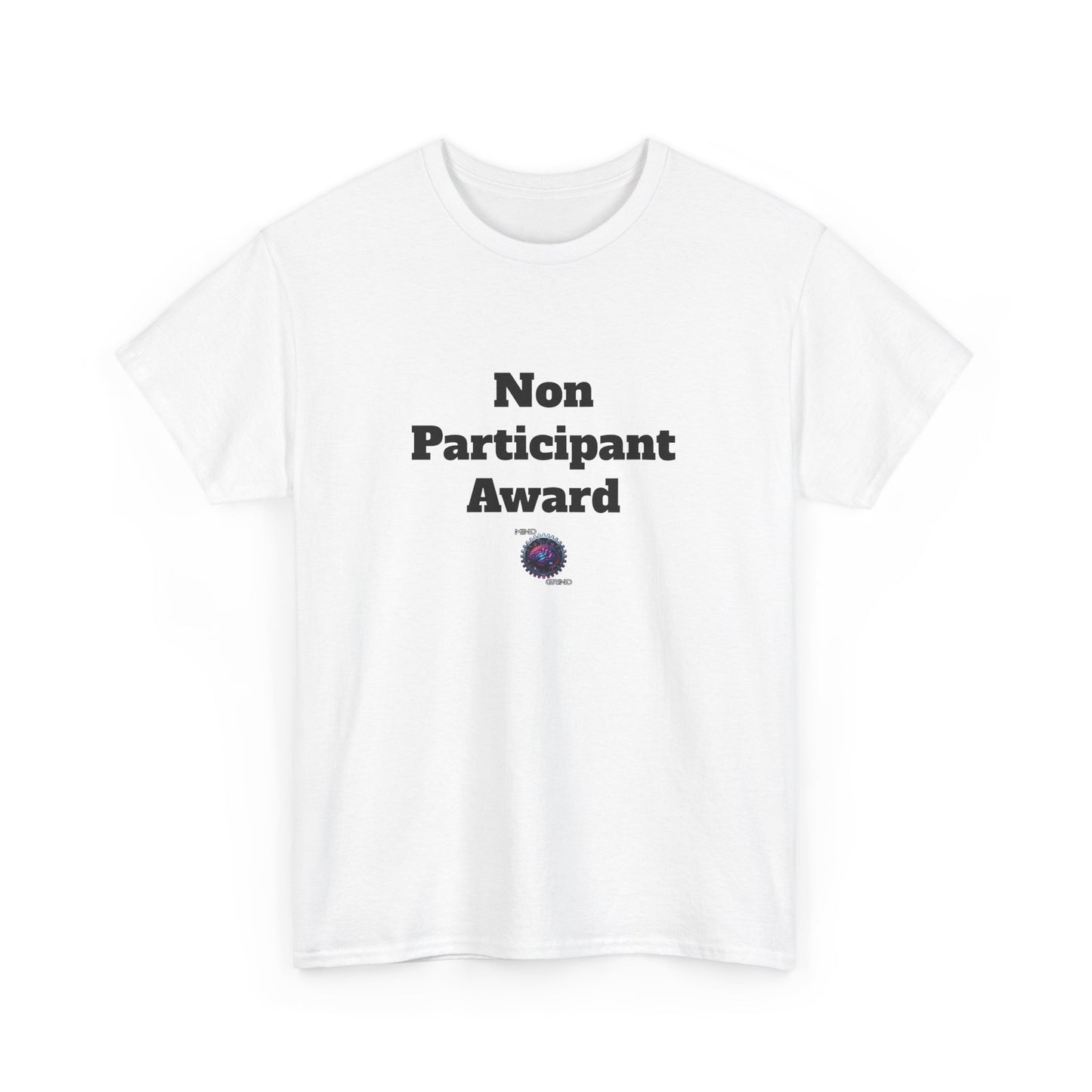 Non Participant Award - Unisex Heavy Cotton Tee - Small Logo