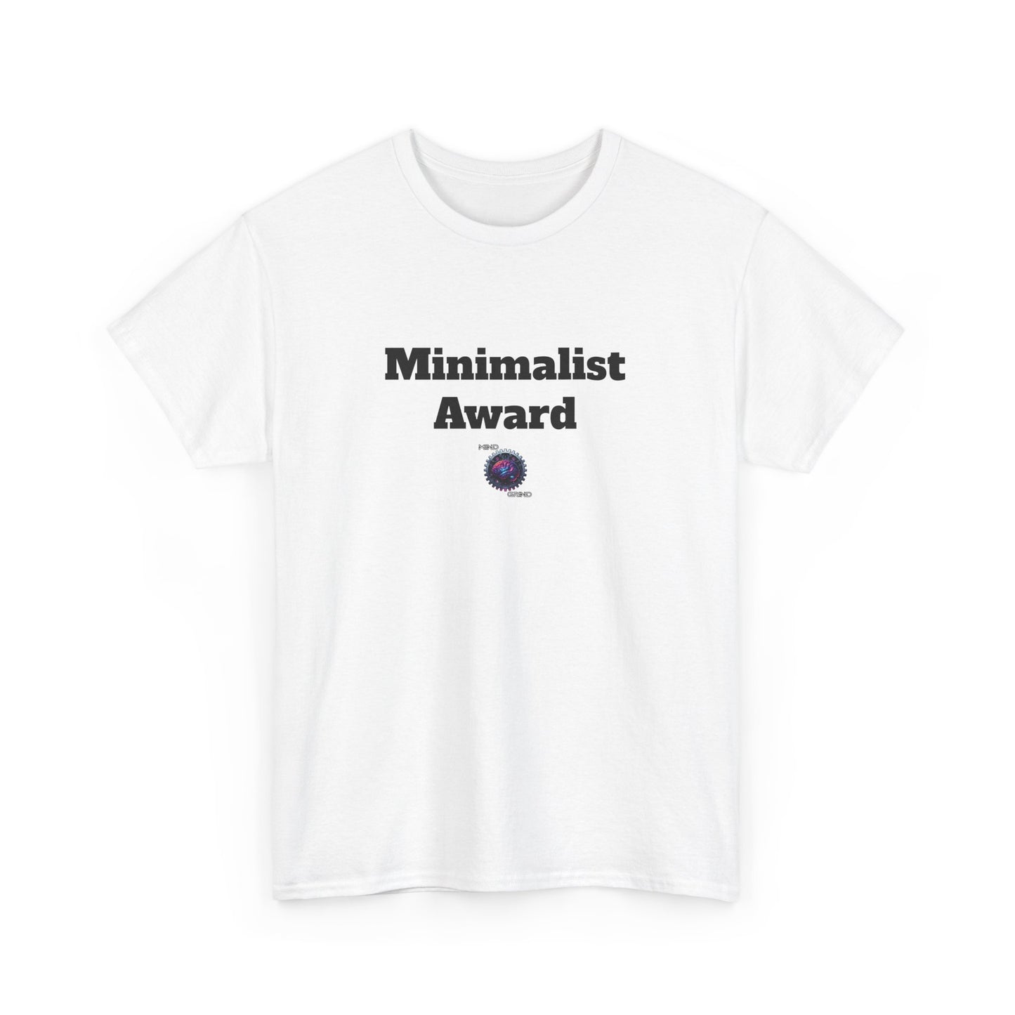 Minimalist Award - Unisex Heavy Cotton Tee - Small Logo