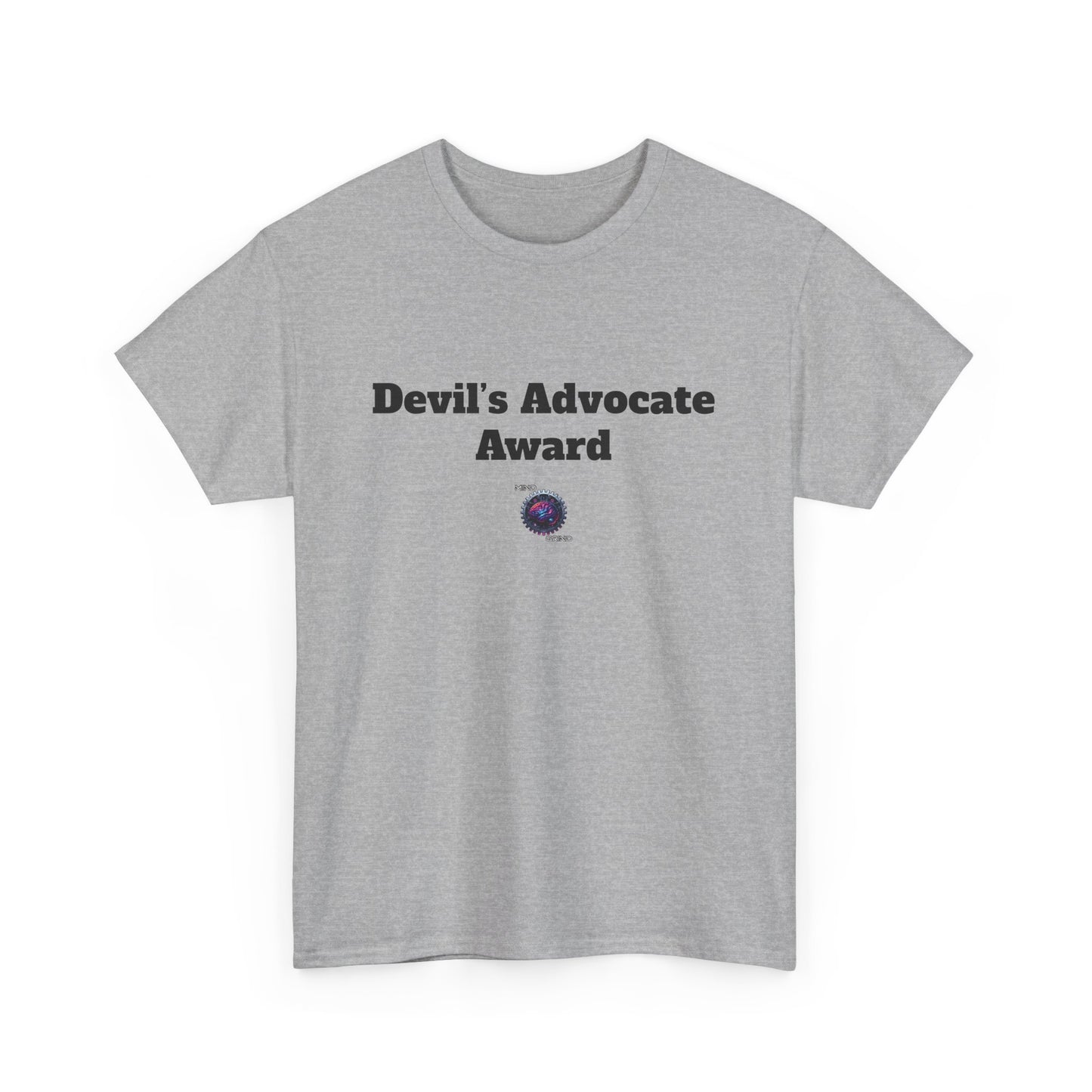 Devil's Advocate Award - Unisex Heavy Cotton Tee - Small Logo