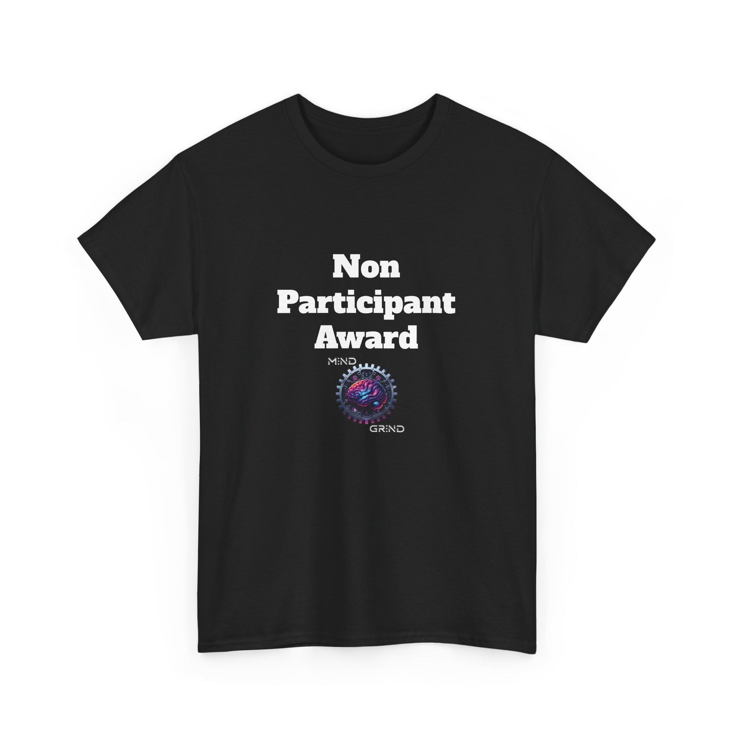 Non Participant Award - Unisex Heavy Cotton Tee - Large Logo