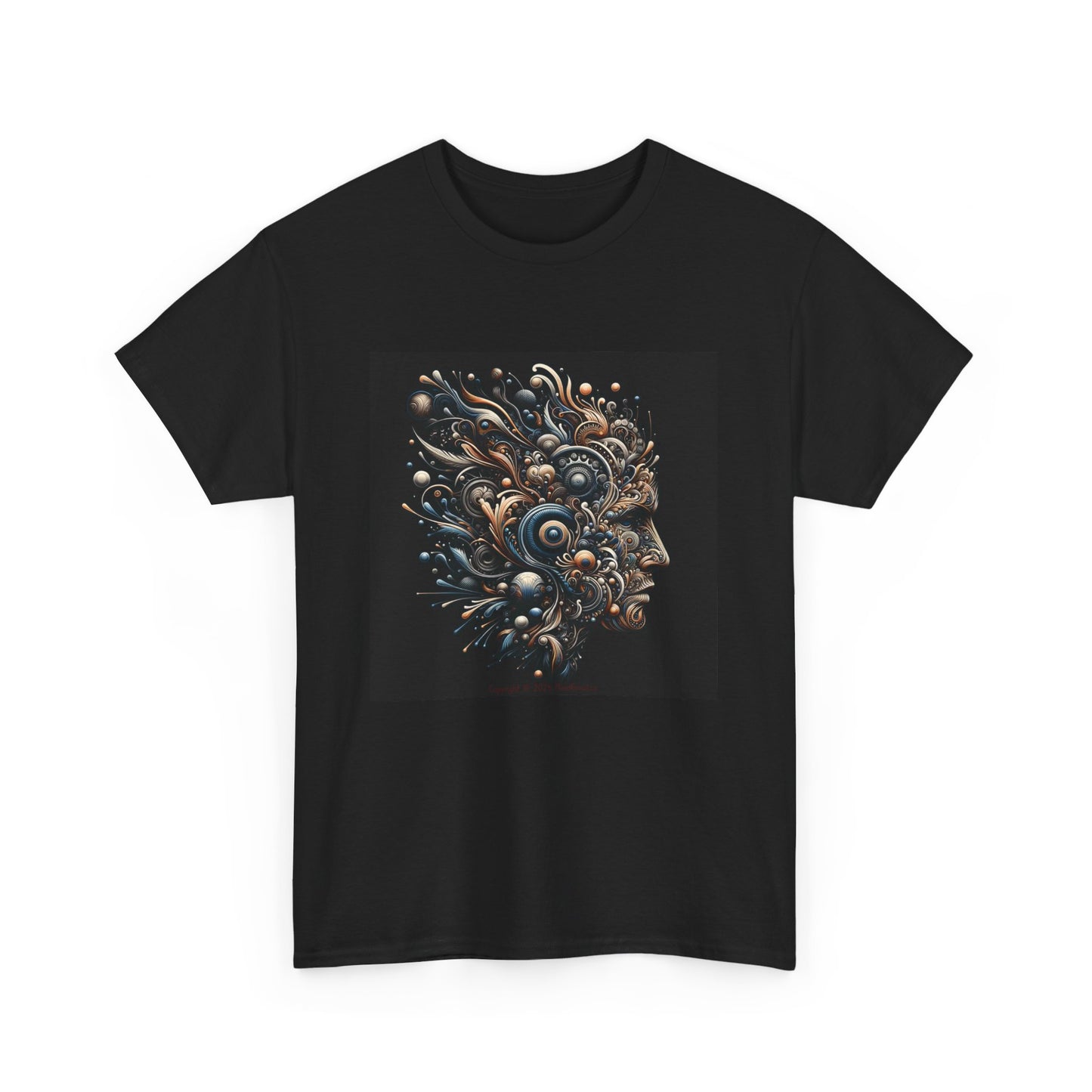 Women Head Intricate - Unisex Heavy Cotton Tee