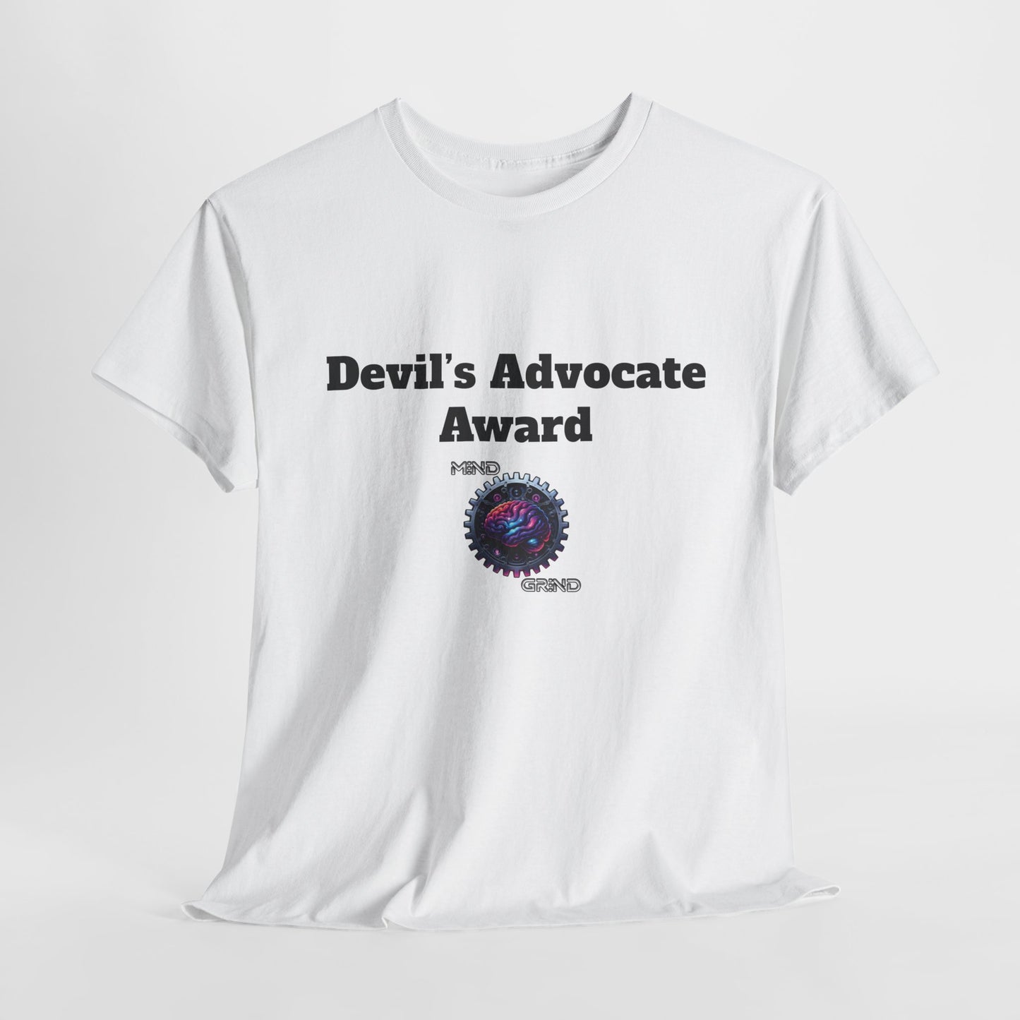 Devil's Advocate Award - Unisex Heavy Cotton Tee - Large Logo