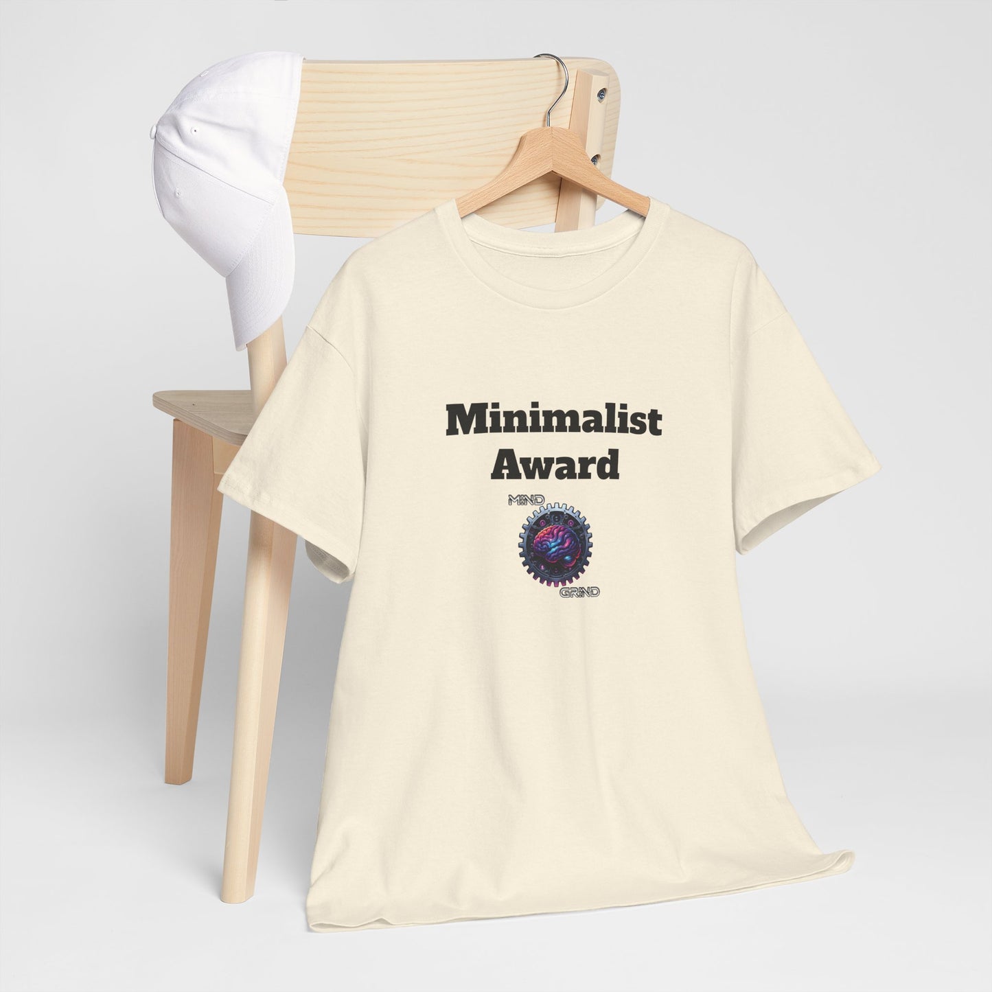 Minimalist Award - Unisex Heavy Cotton Tee - Large Logo