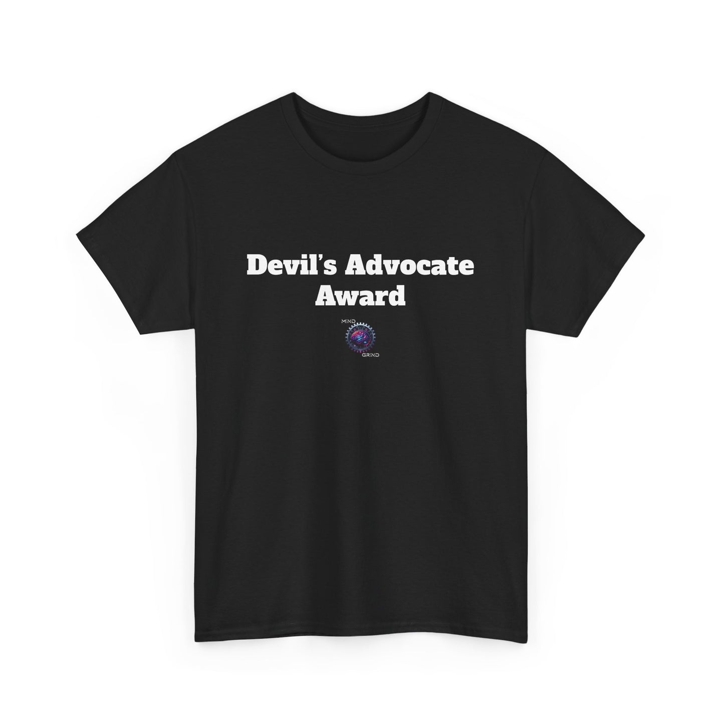 Devil's Advocate Award - Unisex Heavy Cotton Tee - Small Logo