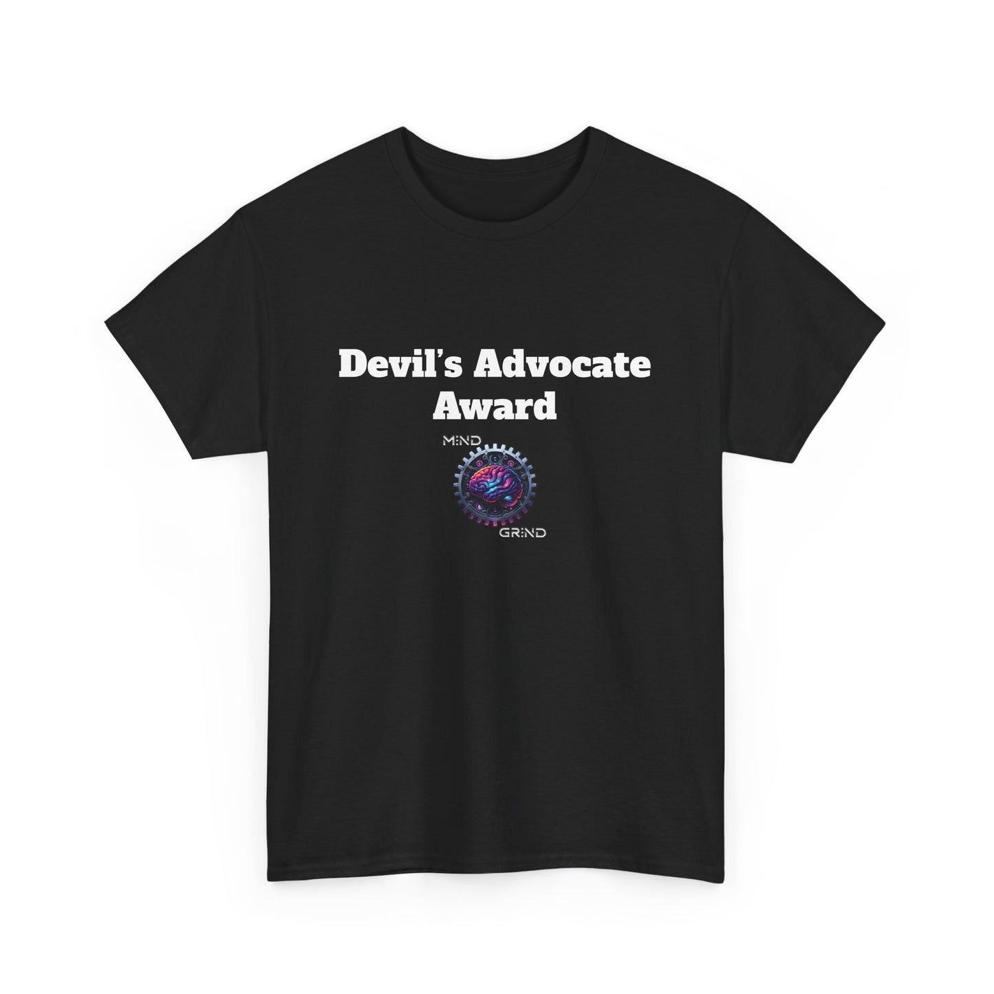 Devil's Advocate Award - Unisex Heavy Cotton Tee - Large Logo
