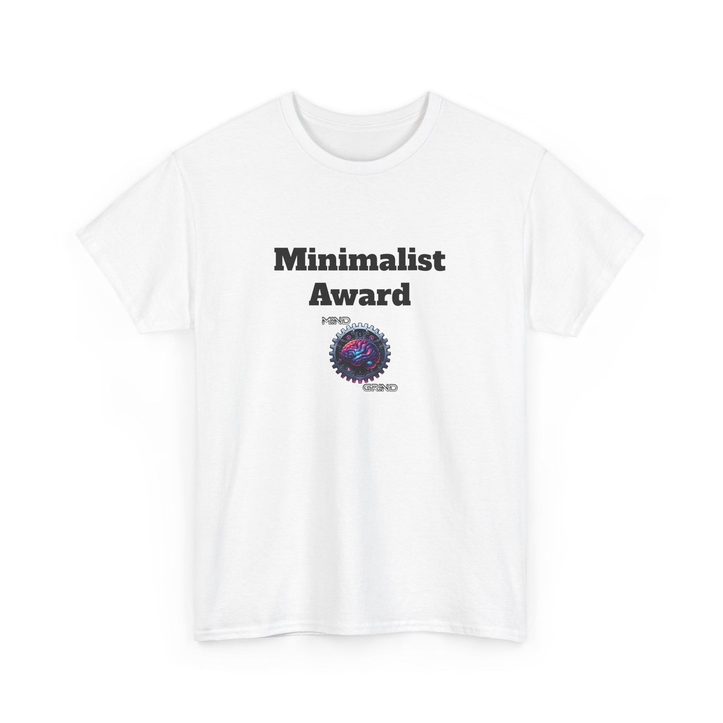 Minimalist Award - Unisex Heavy Cotton Tee - Large Logo