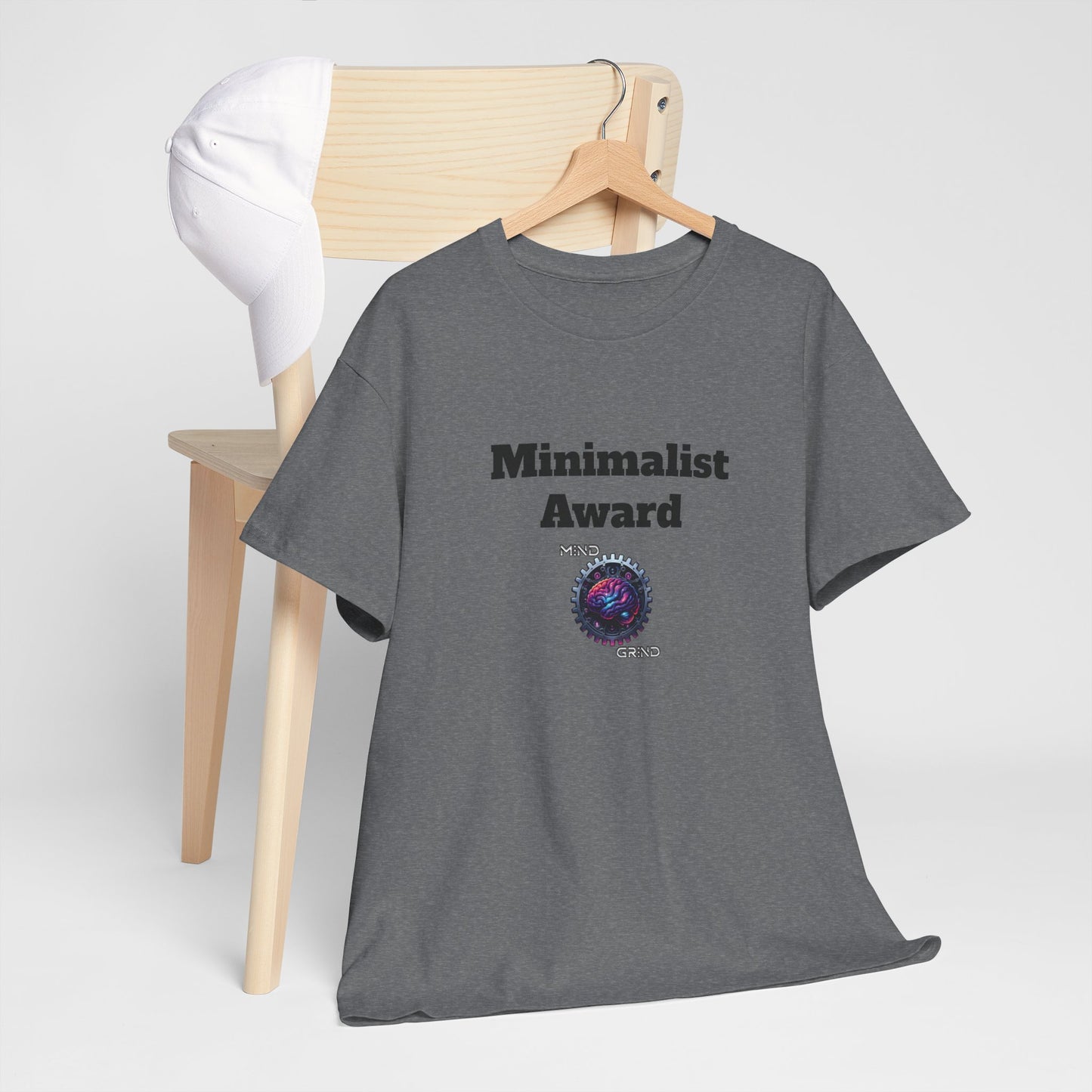 Minimalist Award - Unisex Heavy Cotton Tee - Large Logo