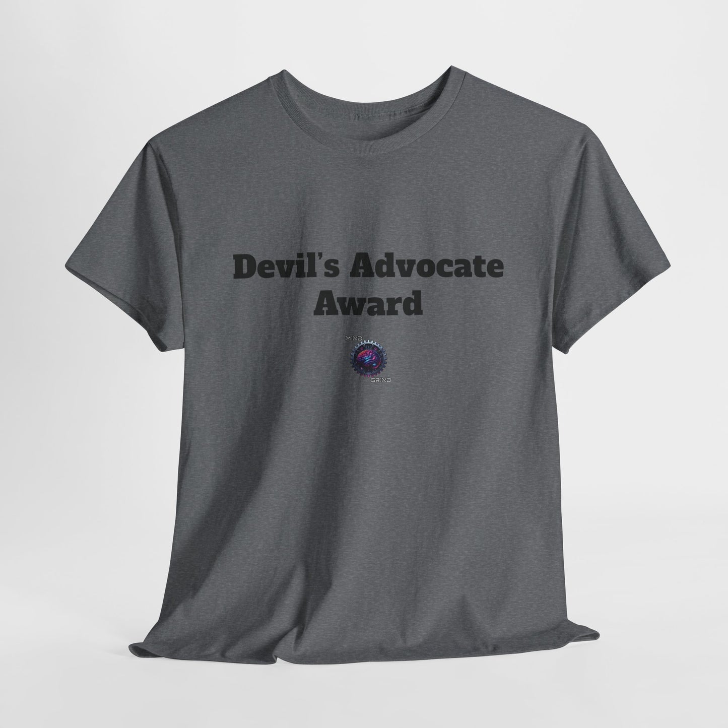 Devil's Advocate Award - Unisex Heavy Cotton Tee - Small Logo