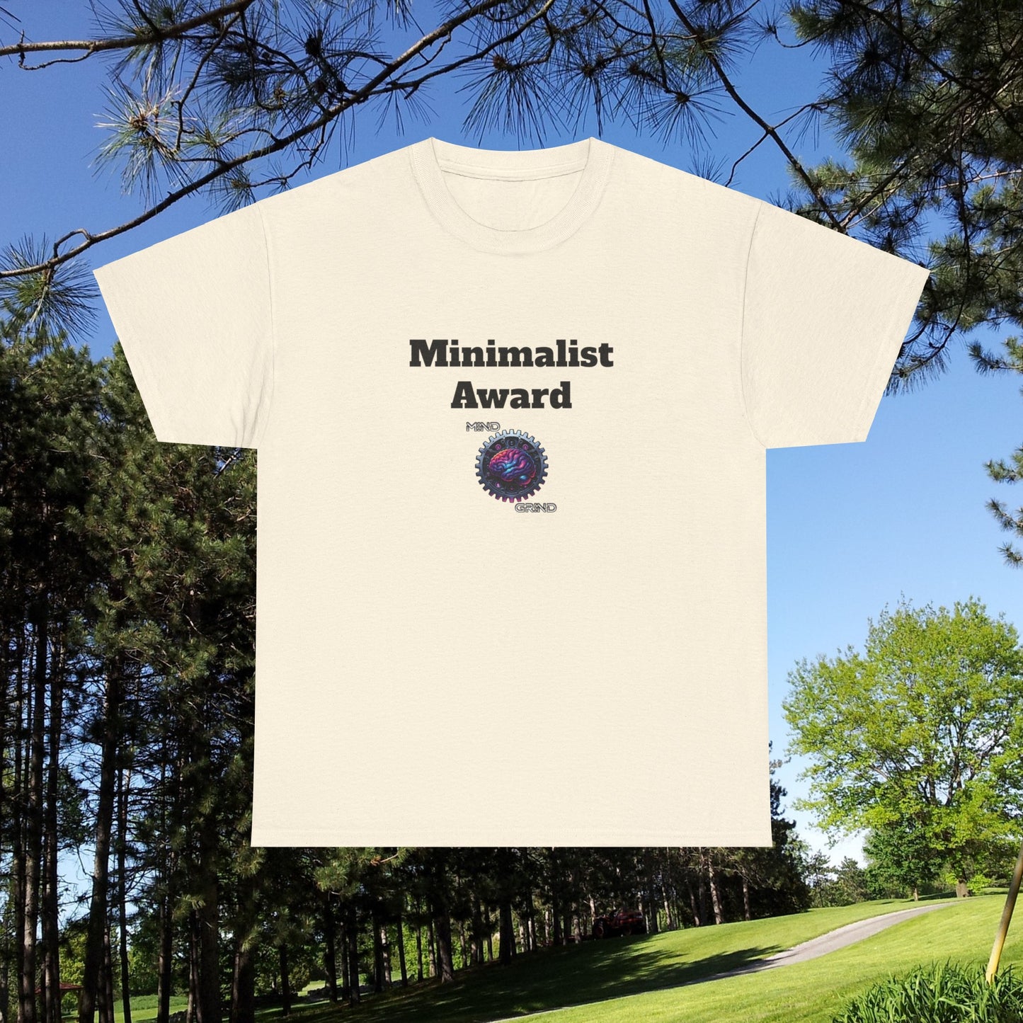 Minimalist Award - Unisex Heavy Cotton Tee - Large Logo