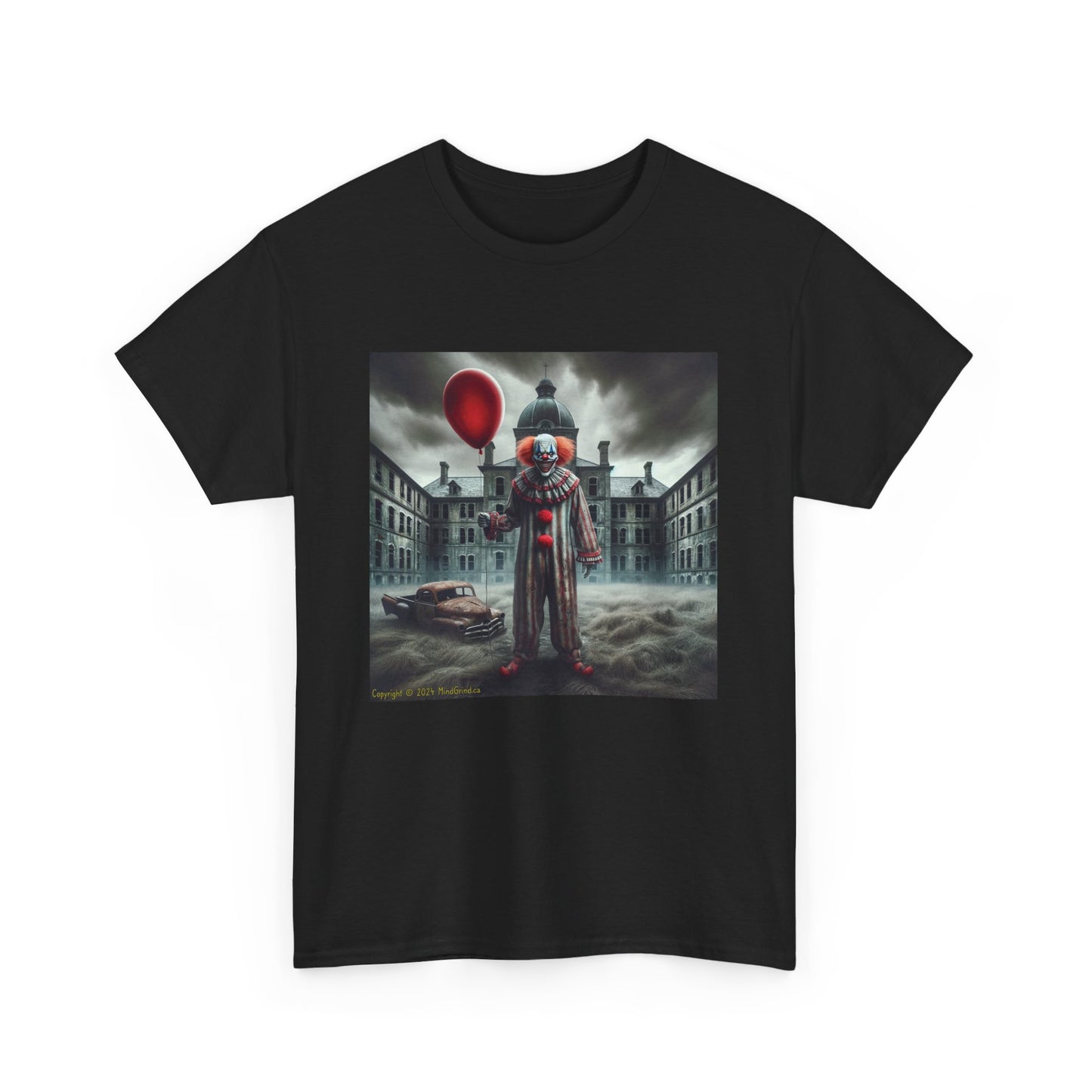 Horror Clown Asylum Whole - Unisex Heavy Cotton Tee