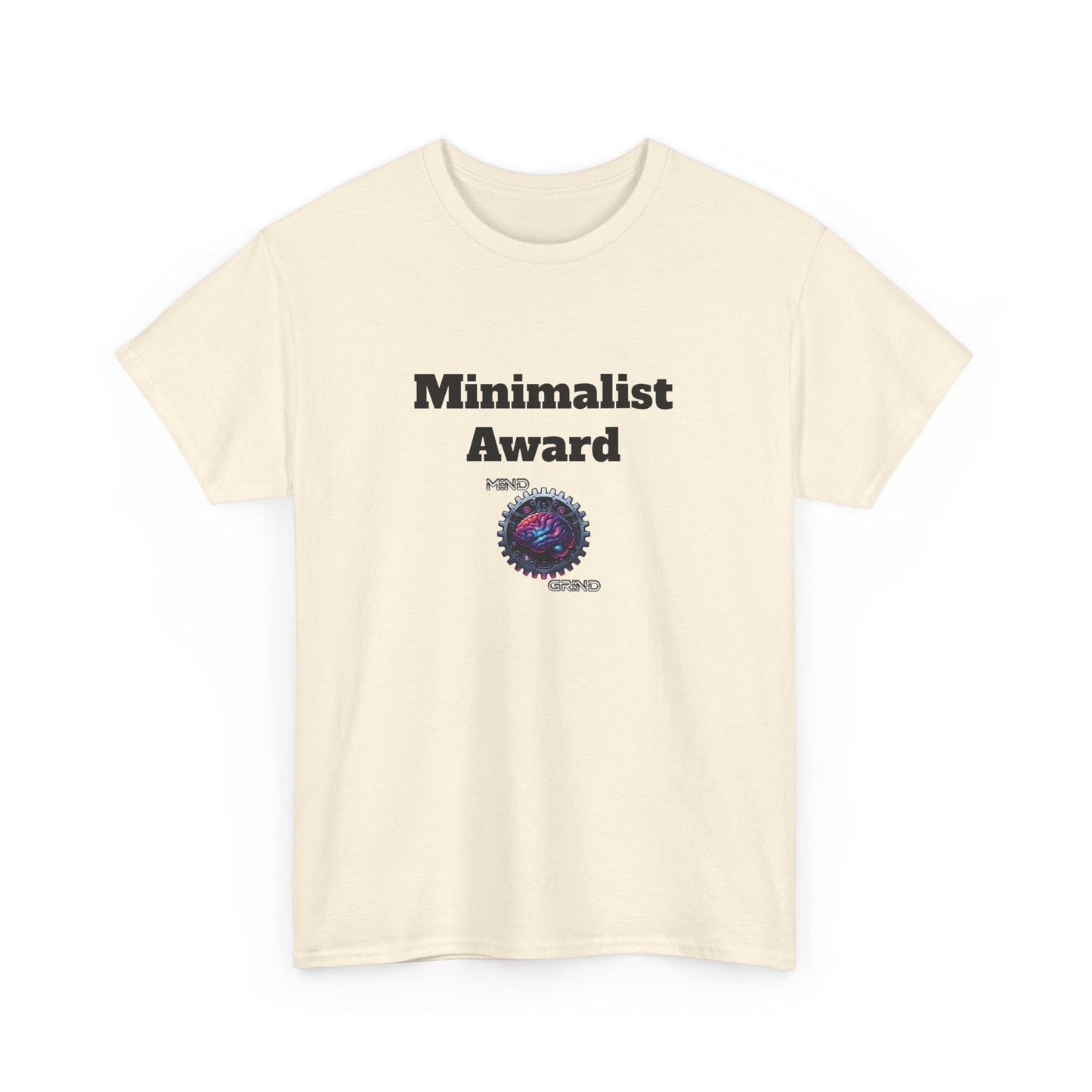 Minimalist Award - Unisex Heavy Cotton Tee - Large Logo