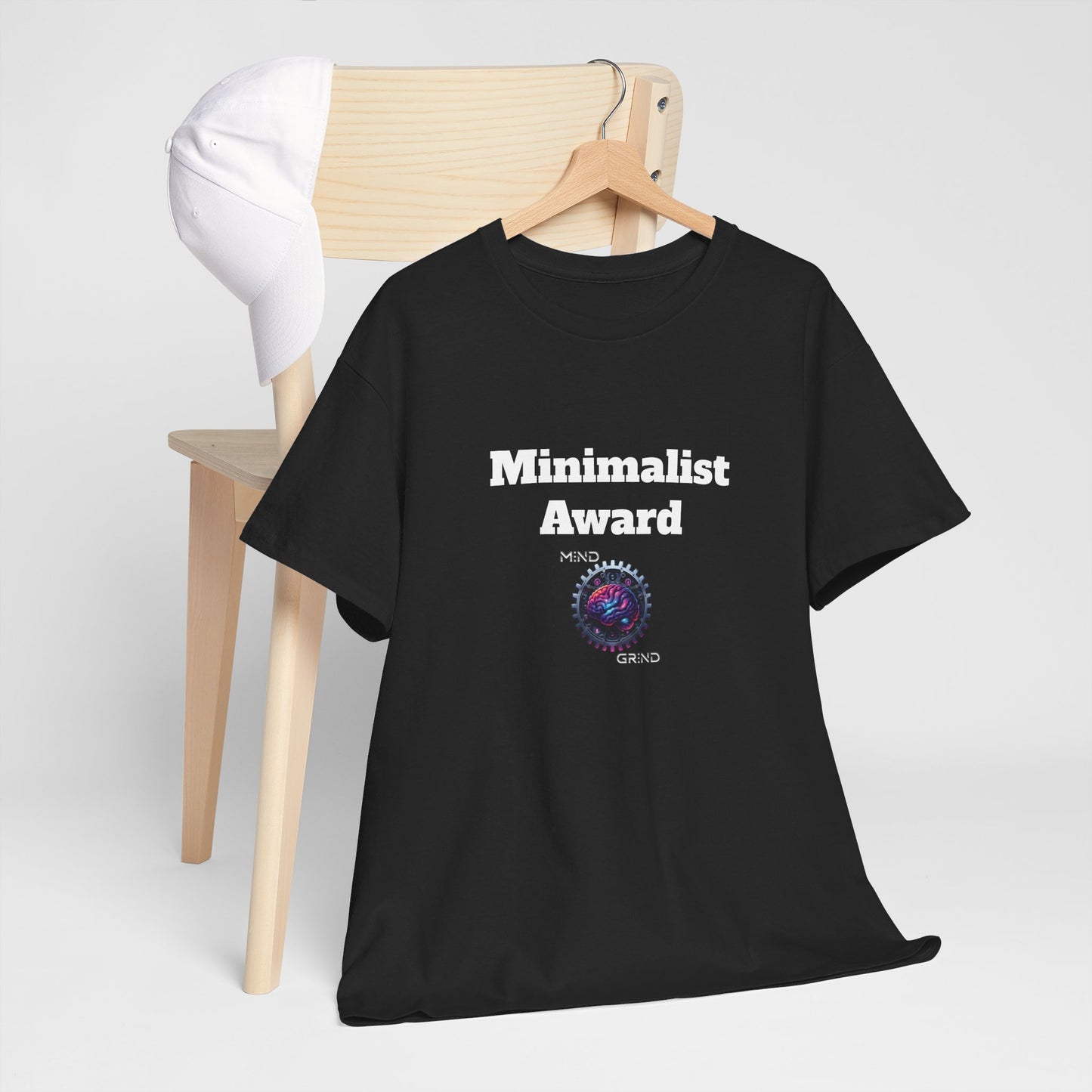 Minimalist Award - Unisex Heavy Cotton Tee - Large Logo