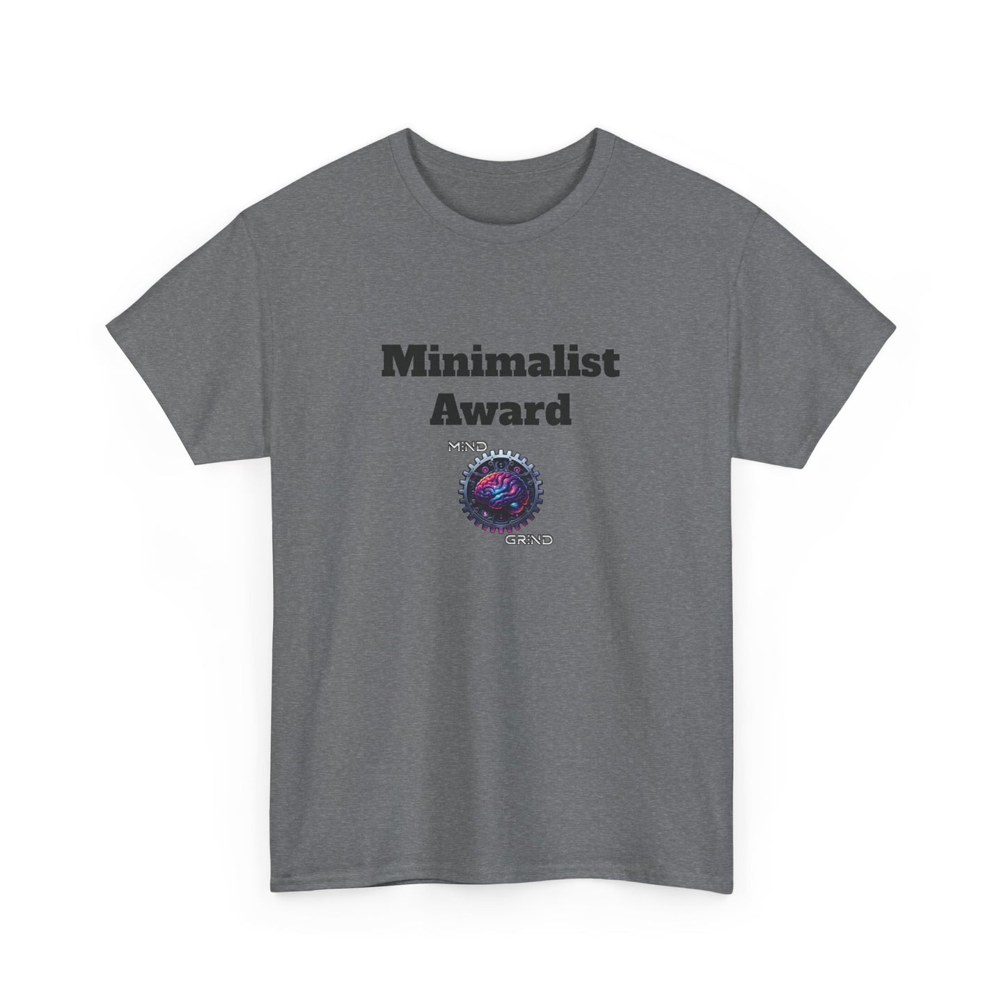 Minimalist Award - Unisex Heavy Cotton Tee - Large Logo