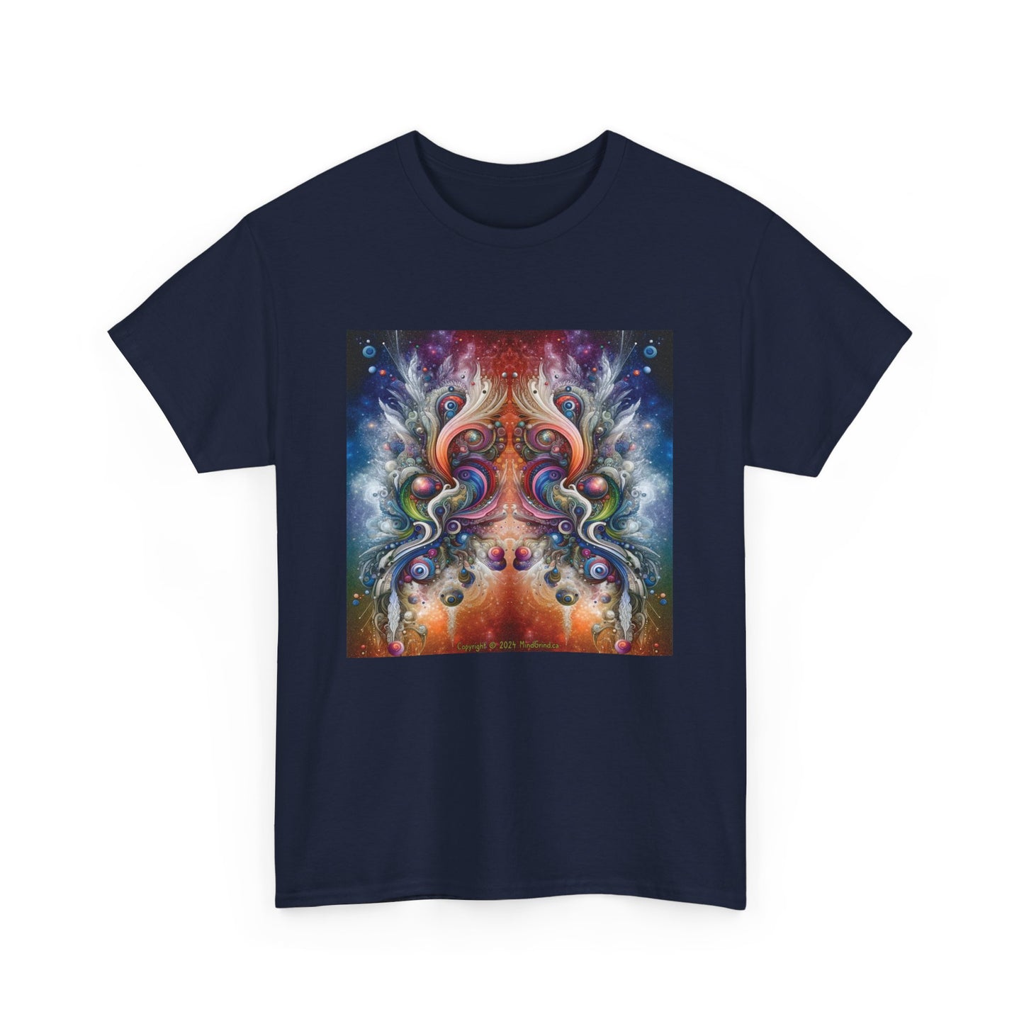 Fantasy Space Mirror - Unisex Heavy Cotton Tee