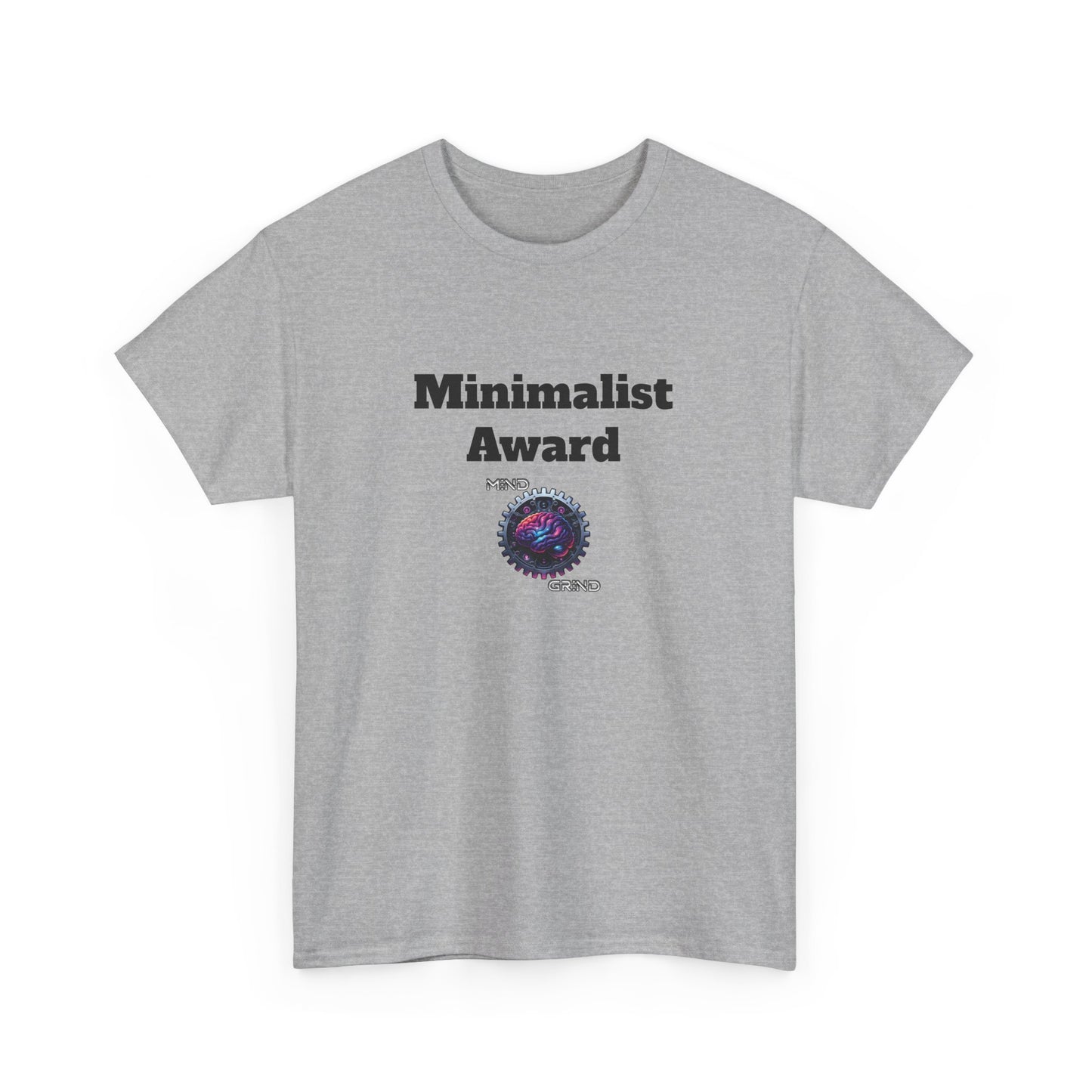Minimalist Award - Unisex Heavy Cotton Tee - Large Logo