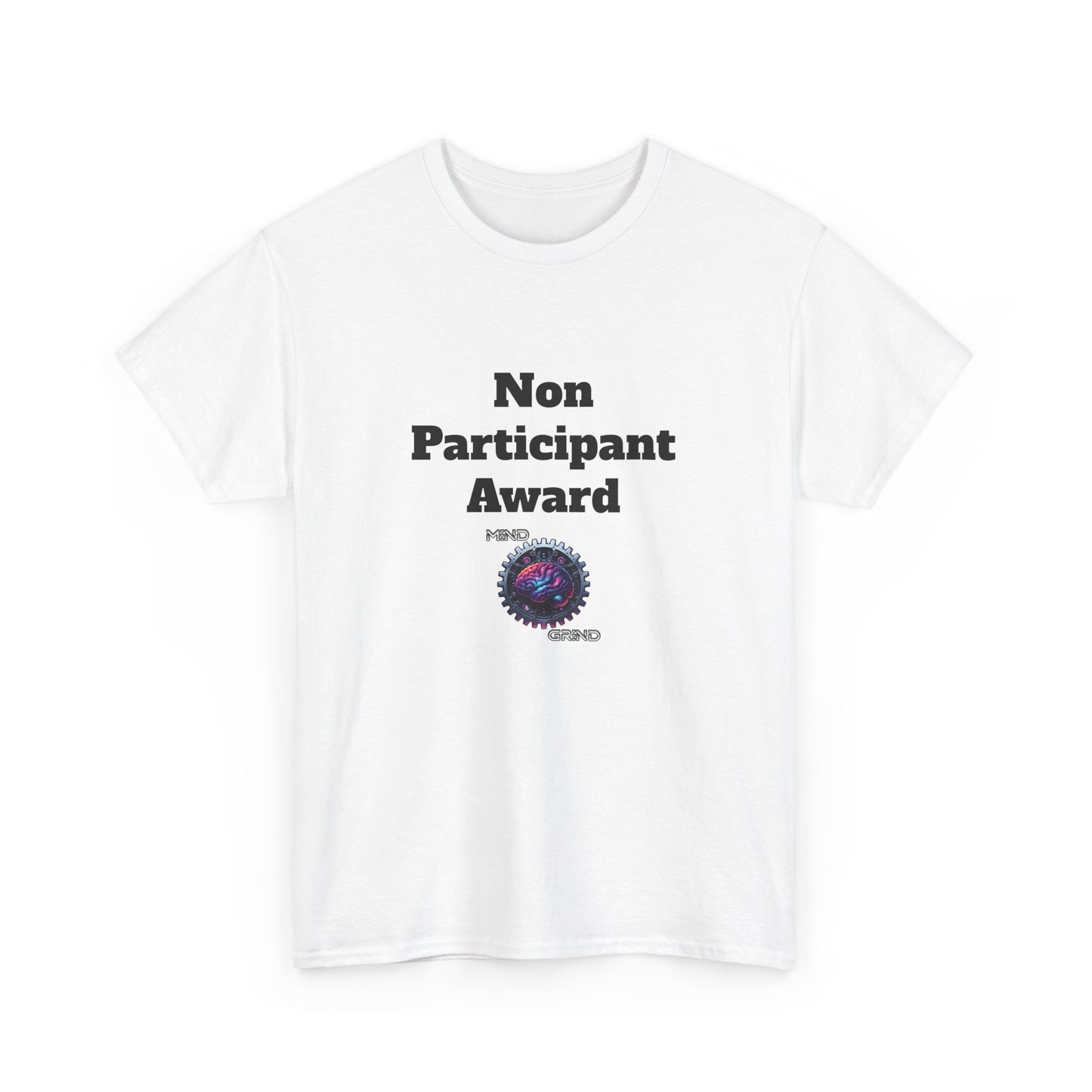 Non Participant Award - Unisex Heavy Cotton Tee - Large Logo