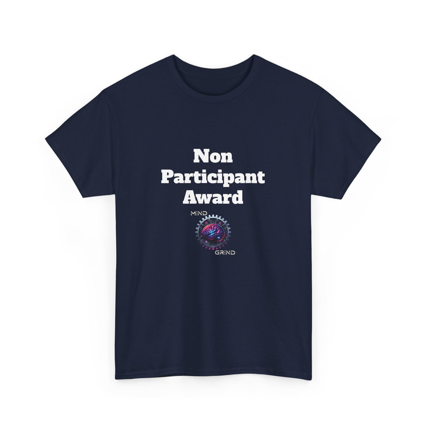 Non Participant Award - Unisex Heavy Cotton Tee - Large Logo