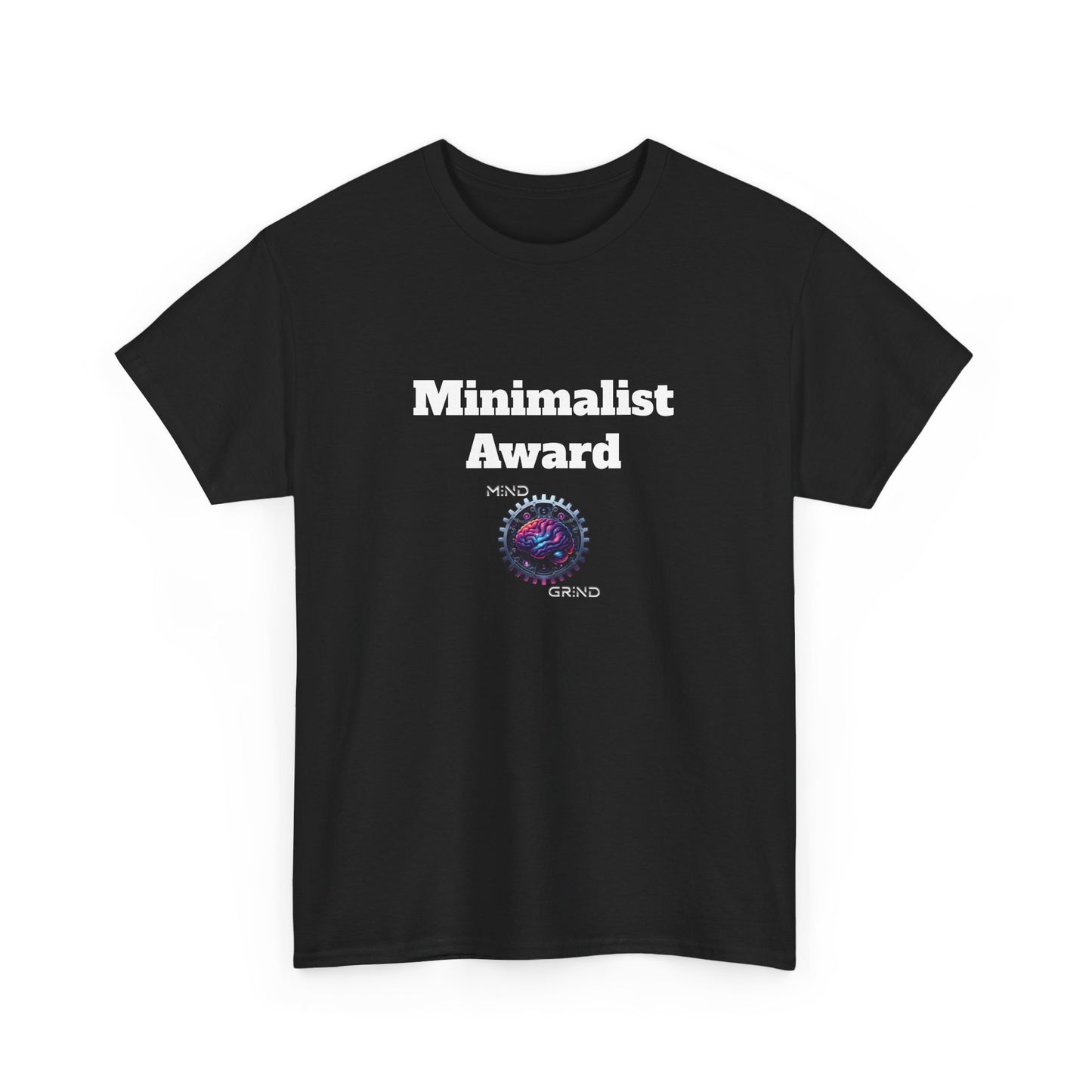 Minimalist Award - Unisex Heavy Cotton Tee - Large Logo