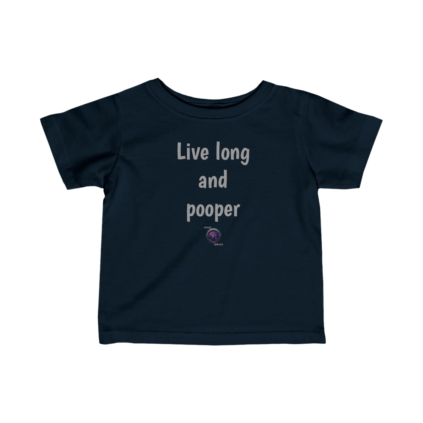 Little Ones - Live long and pooper - Infant Fine Jersey Tee