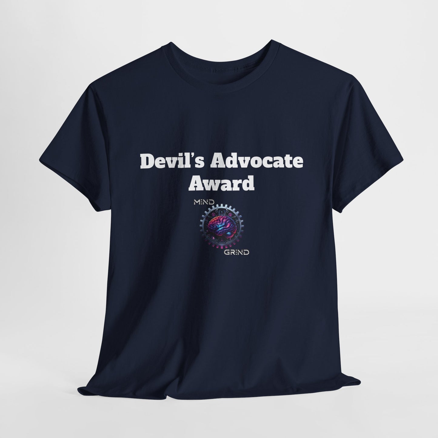 Devil's Advocate Award - Unisex Heavy Cotton Tee - Large Logo