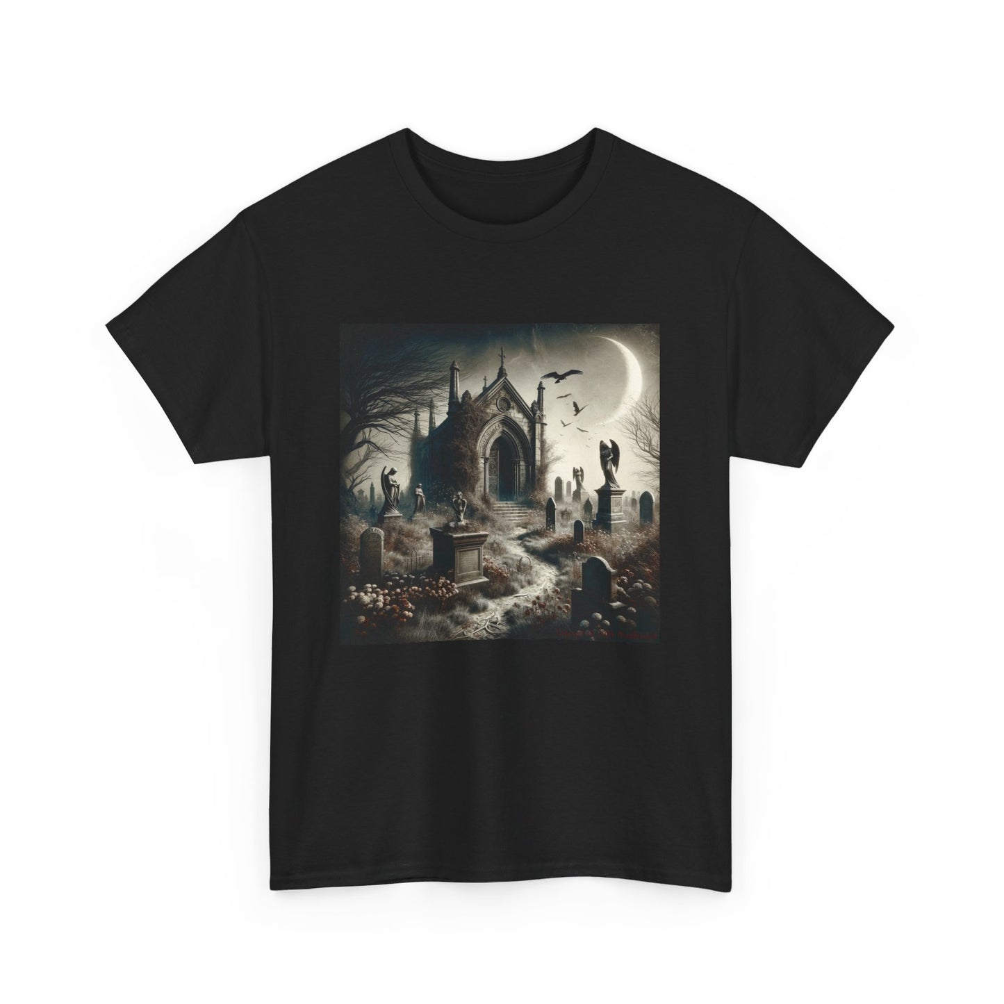 Horror Mausoleum - Unisex Heavy Cotton Tee