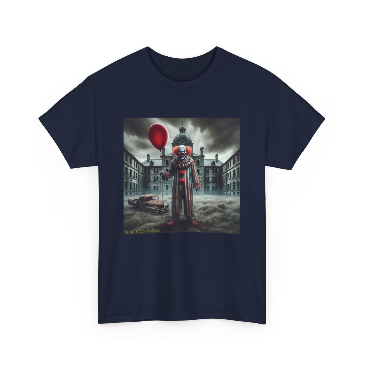 Horror Clown Asylum Whole - Unisex Heavy Cotton Tee