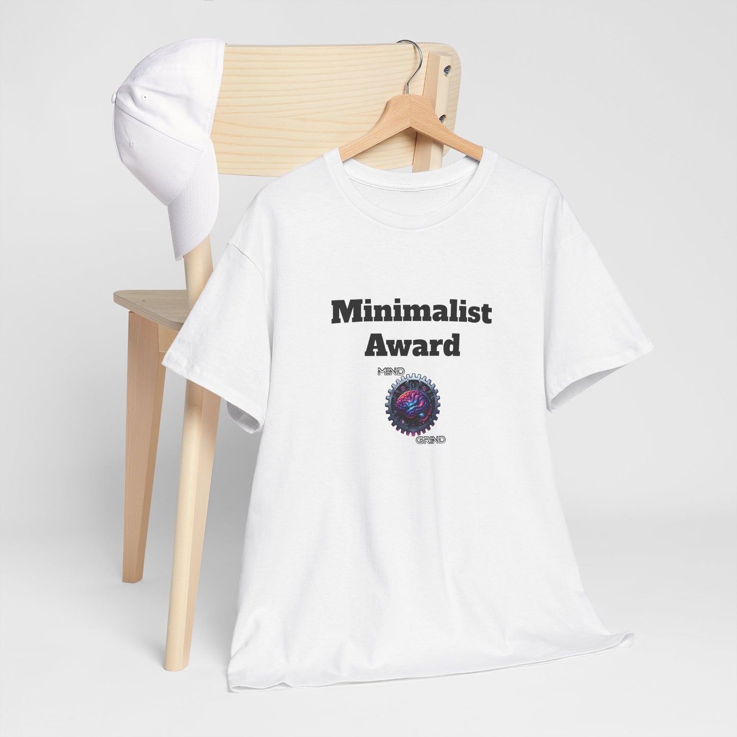 Minimalist Award - Unisex Heavy Cotton Tee - Large Logo