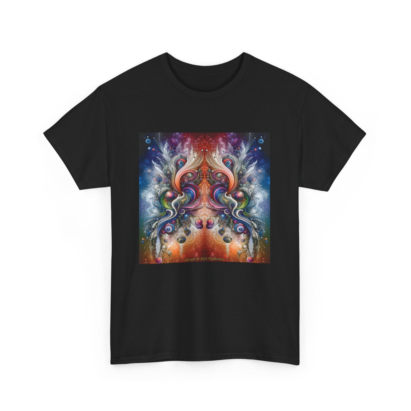 Fantasy Space Mirror - Unisex Heavy Cotton Tee