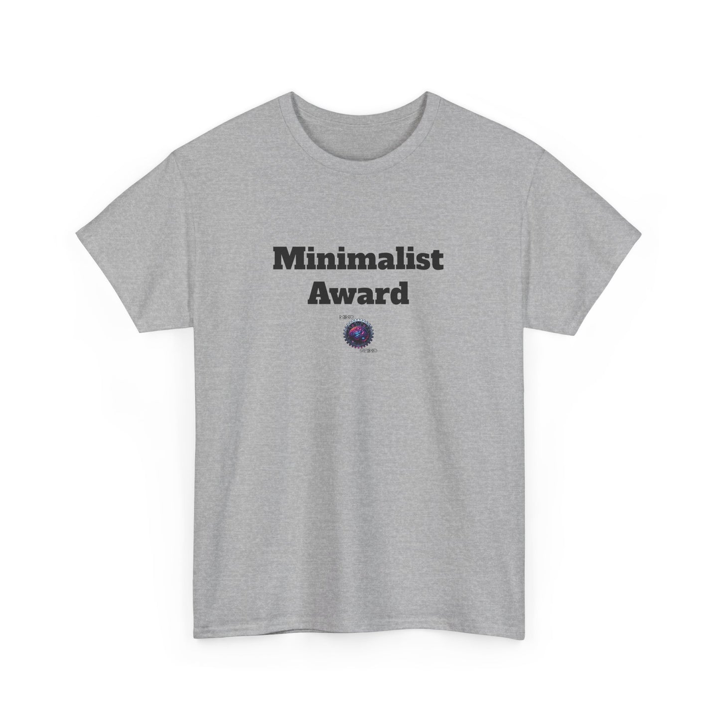 Minimalist Award - Unisex Heavy Cotton Tee - Small Logo