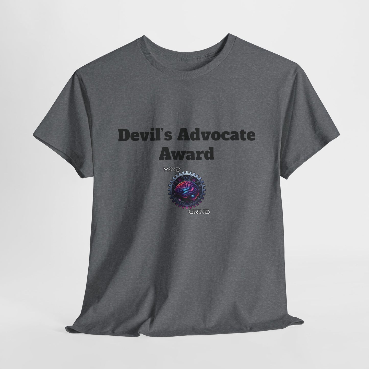 Devil's Advocate Award - Unisex Heavy Cotton Tee - Large Logo