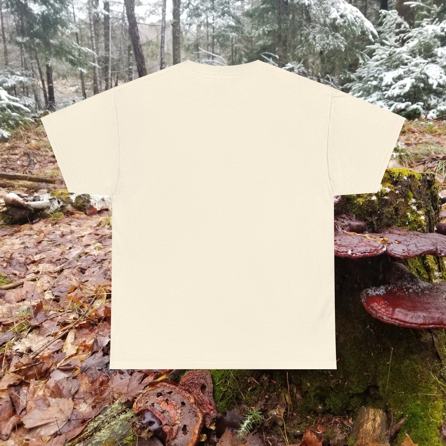 I'm optimistic about coming up short - Unisex Heavy Cotton Tee - Large Logo