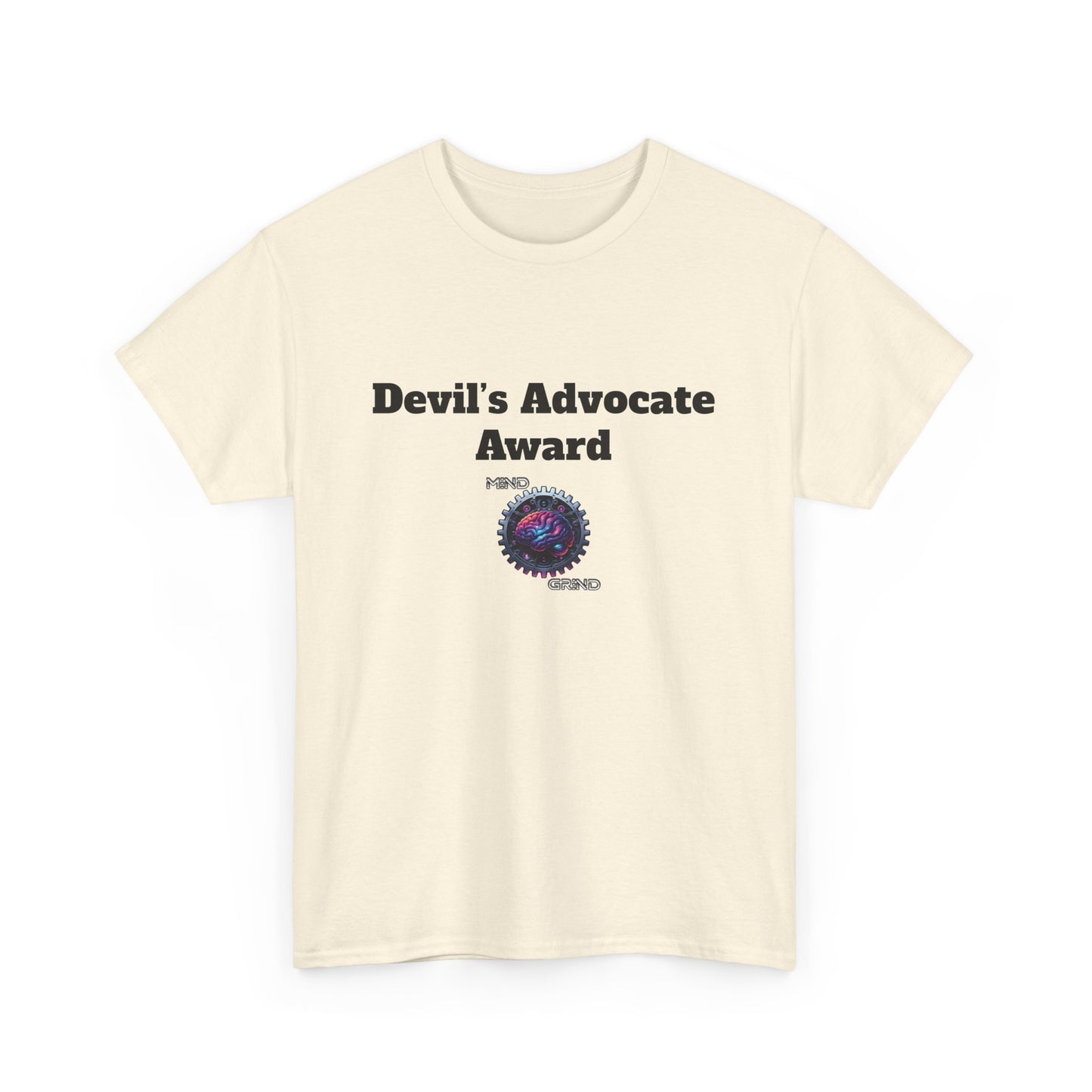 Devil's Advocate Award - Unisex Heavy Cotton Tee - Large Logo