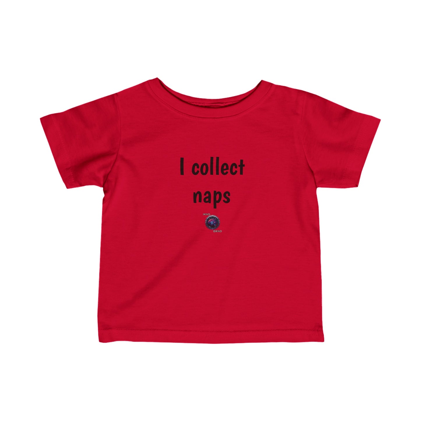 Little Ones - I collect naps - Infant Fine Jersey Tee