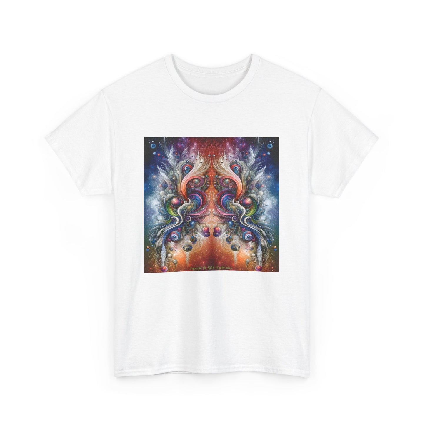 Fantasy Space Mirror - Unisex Heavy Cotton Tee