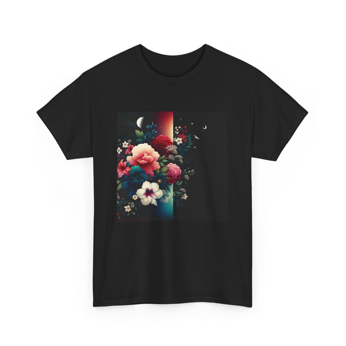 Women Flower Power Flowers - Unisex Heavy Cotton Tee
