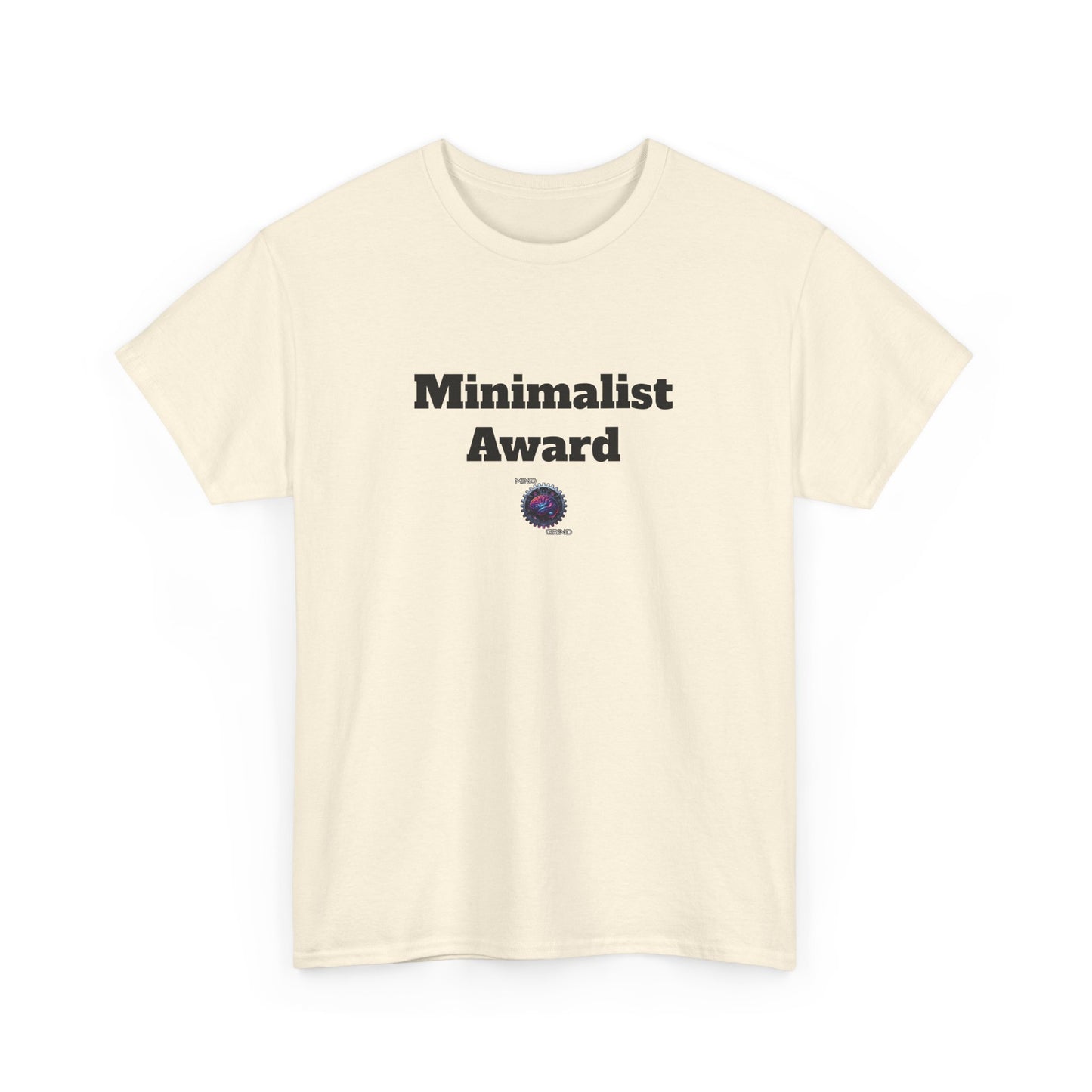 Minimalist Award - Unisex Heavy Cotton Tee - Small Logo