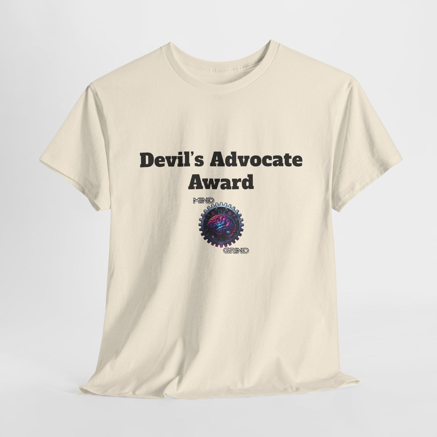 Devil's Advocate Award - Unisex Heavy Cotton Tee - Large Logo