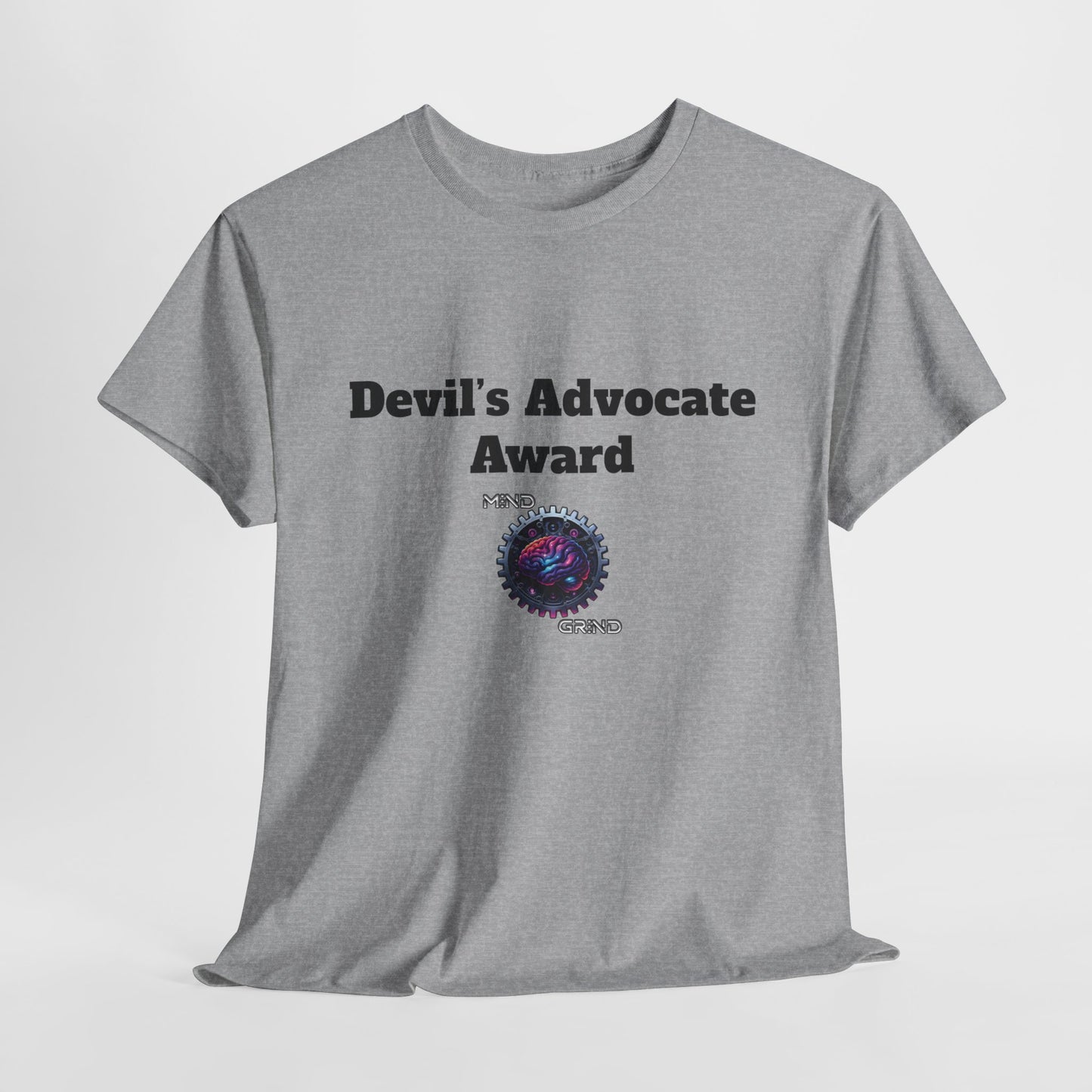 Devil's Advocate Award - Unisex Heavy Cotton Tee - Large Logo