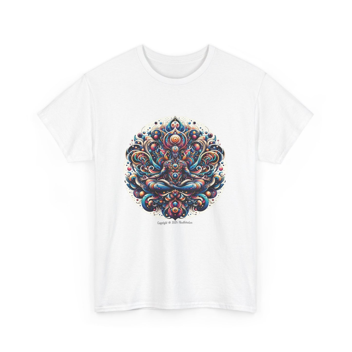 Fantasy Space Lotus - Unisex Heavy Cotton Tee