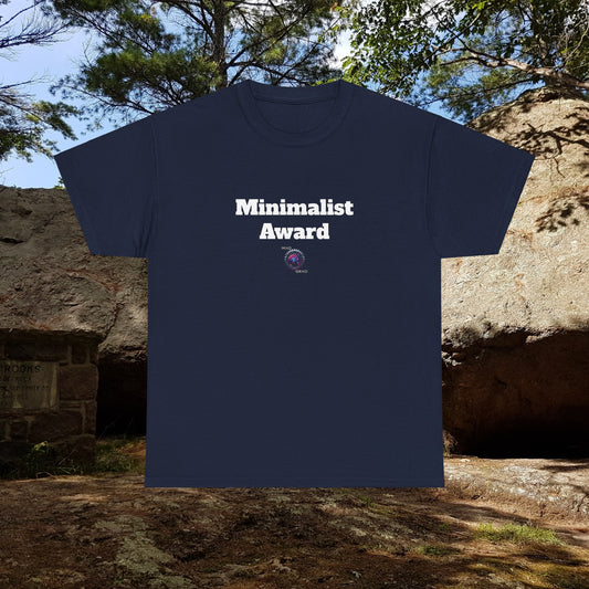 Minimalist Award - Unisex Heavy Cotton Tee - Small Logo