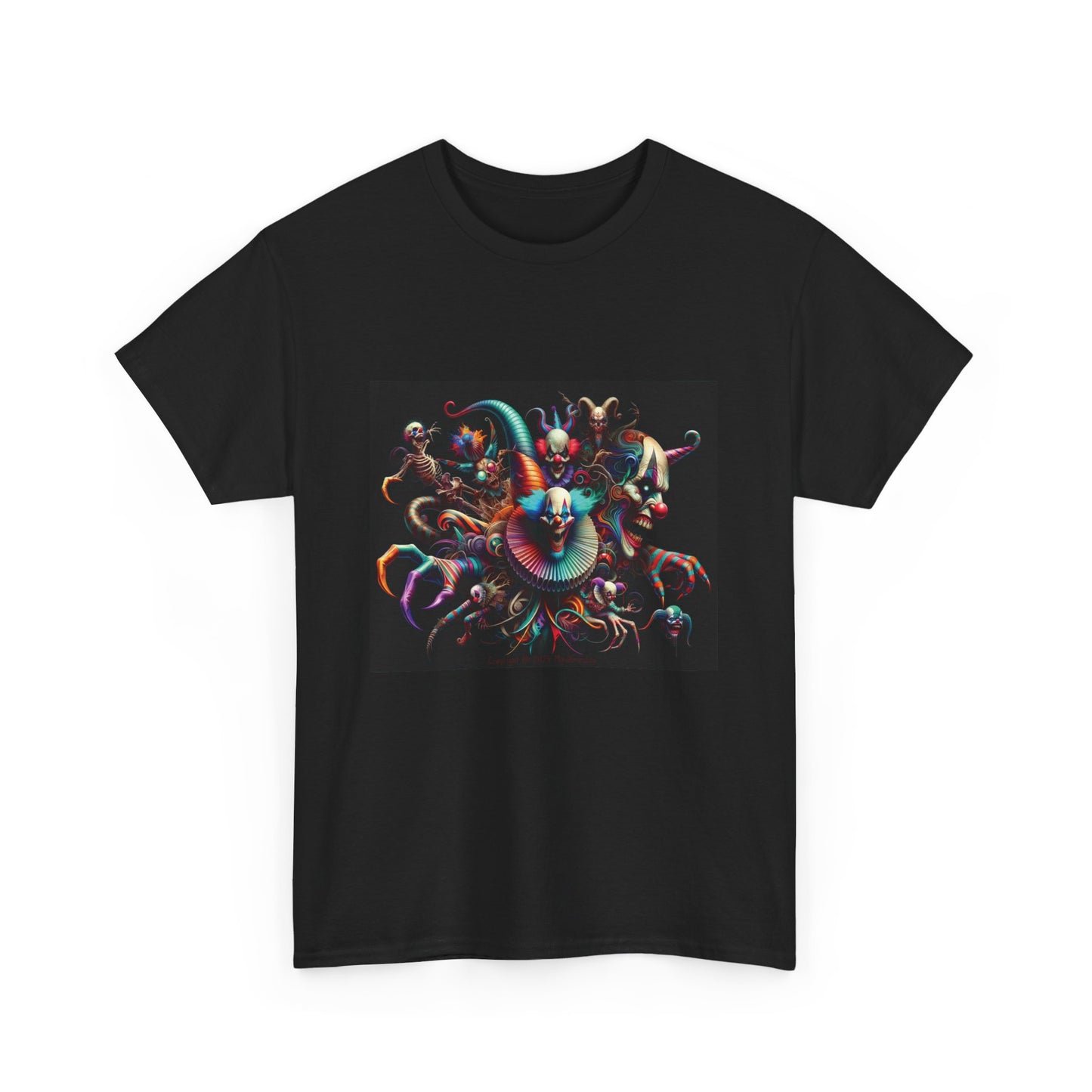 Horror Clown Twisted - Unisex Heavy Cotton Tee