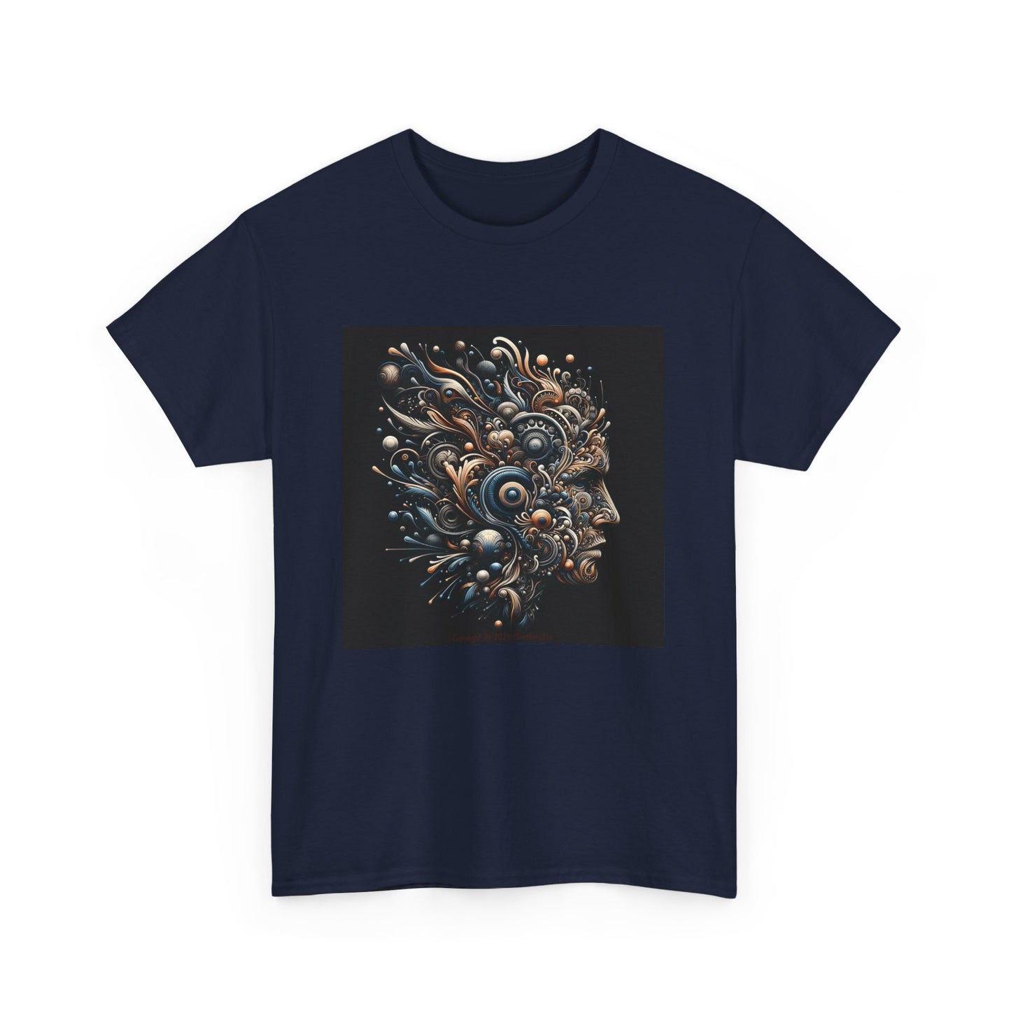 Women Head Intricate - Unisex Heavy Cotton Tee