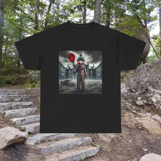 Horror Clown Asylum Whole - Unisex Heavy Cotton Tee