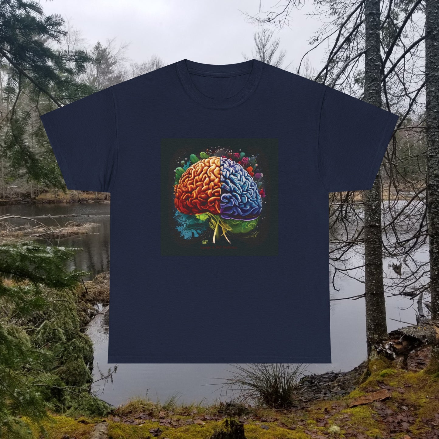 Brains - Unisex Heavy Cotton Tee