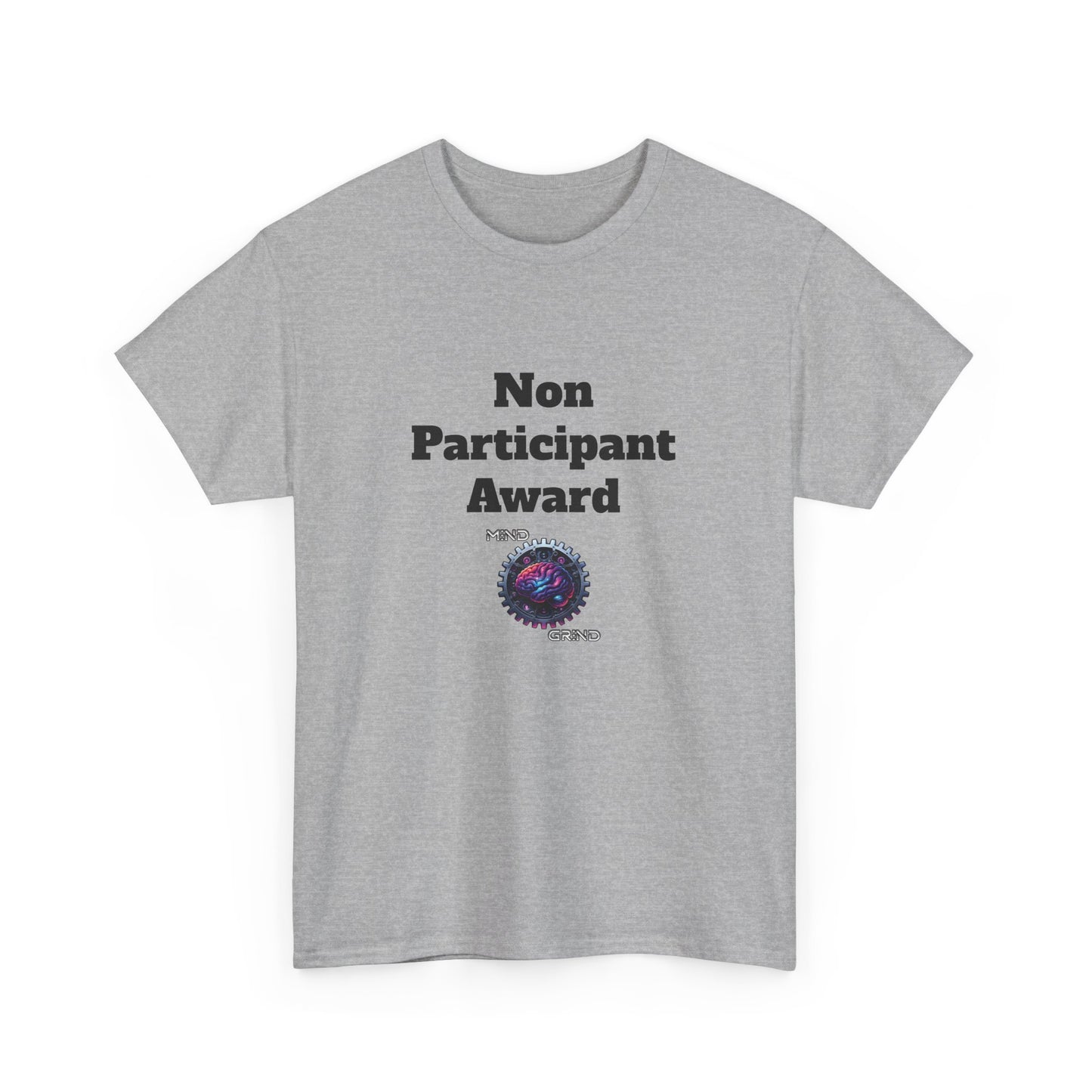 Non Participant Award - Unisex Heavy Cotton Tee - Large Logo